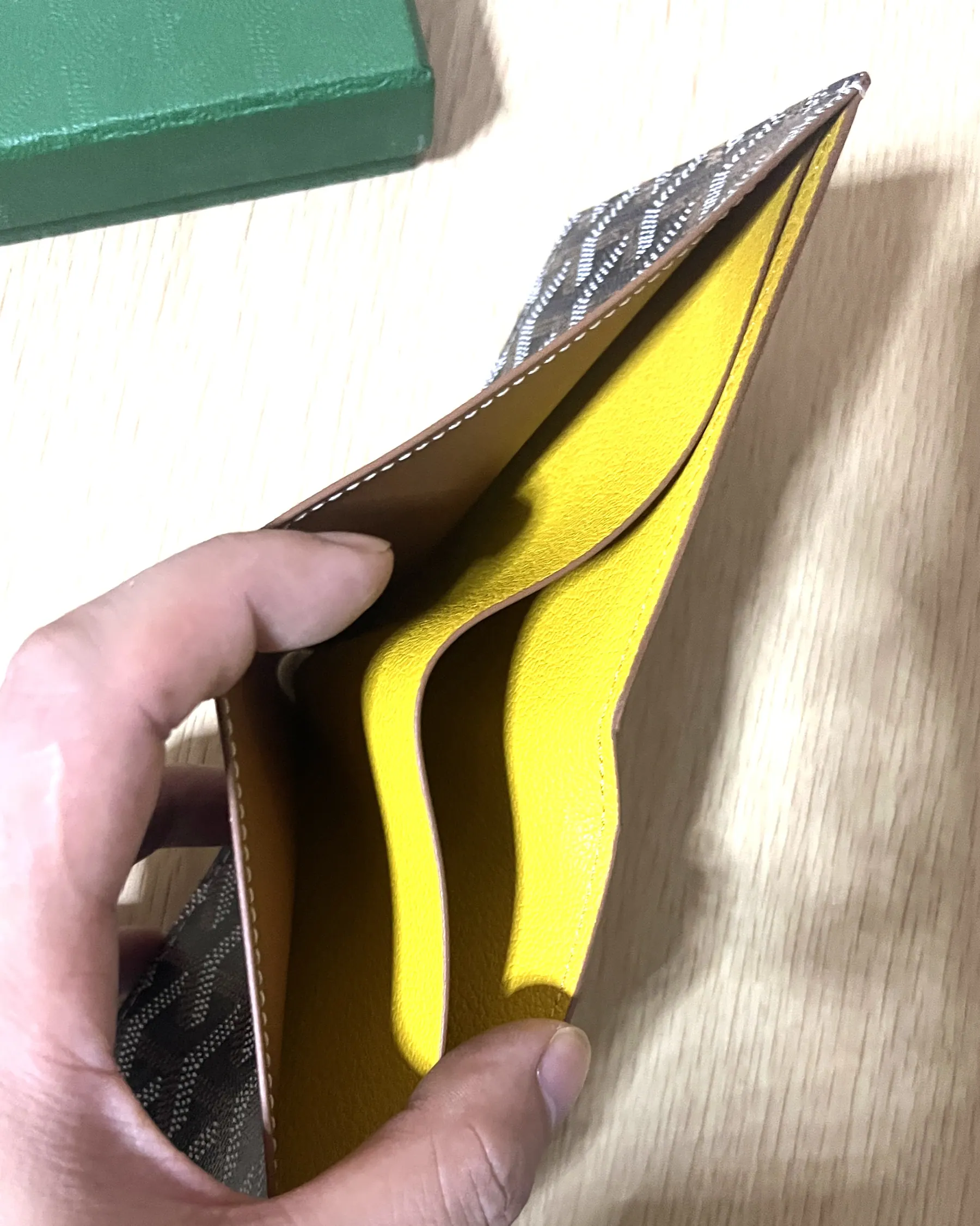 Goyard 二折钱包 12 cm x 2.4 cm x 10.5 cm