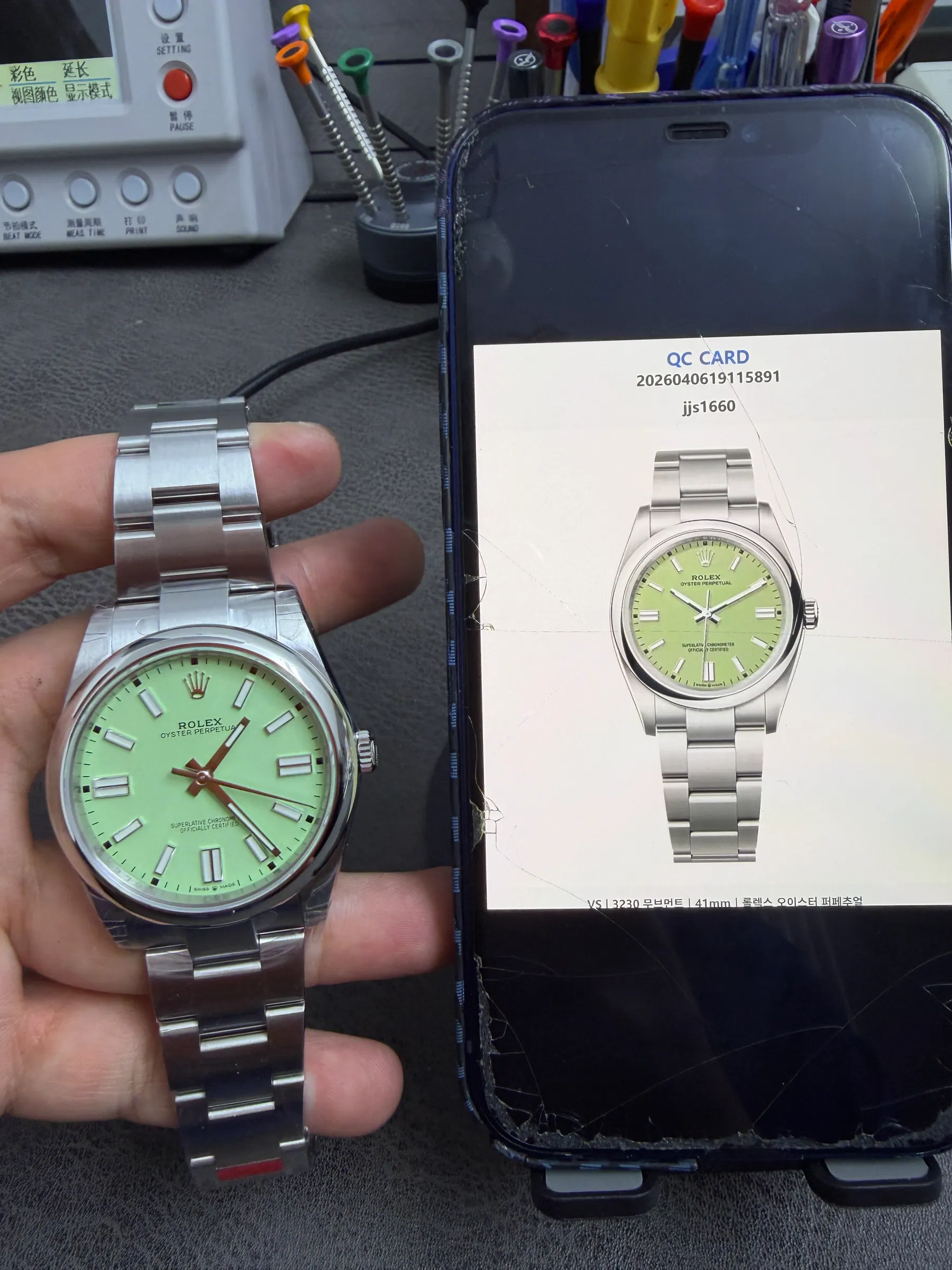 VS | 3230 机芯｜41mm｜劳力士蚝式恒动