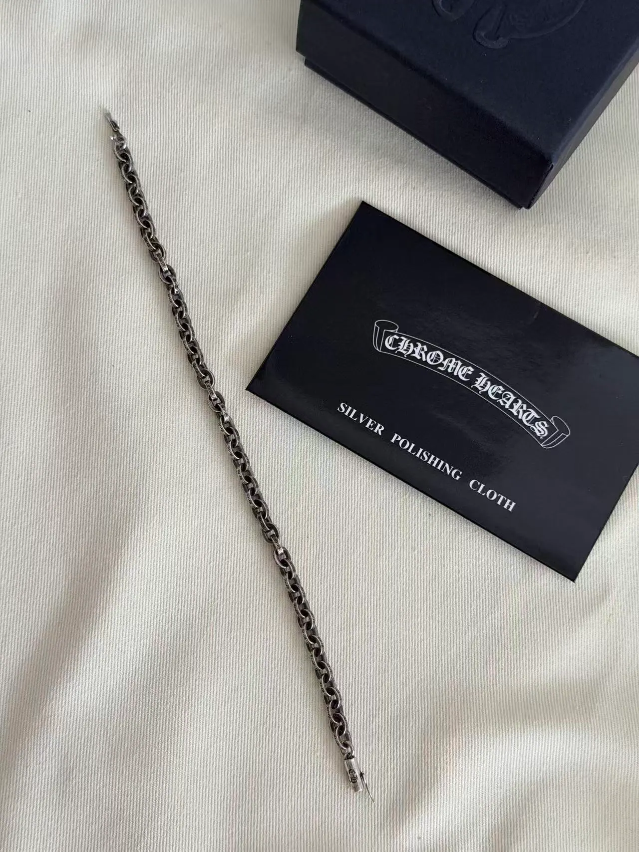 Chrome Hearts CH 字母首饰手链｜925银