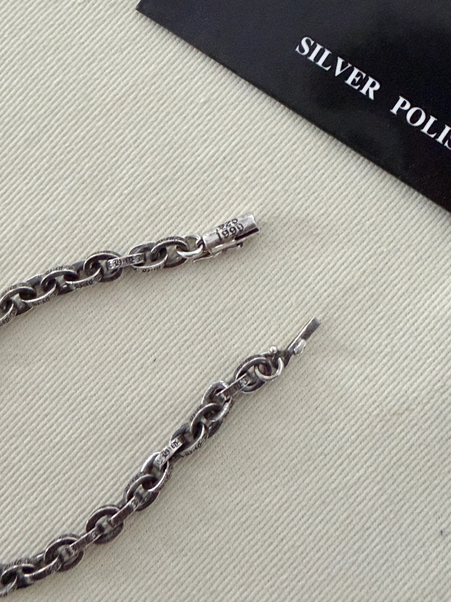 Chrome Hearts CH 字母首饰手链｜925银