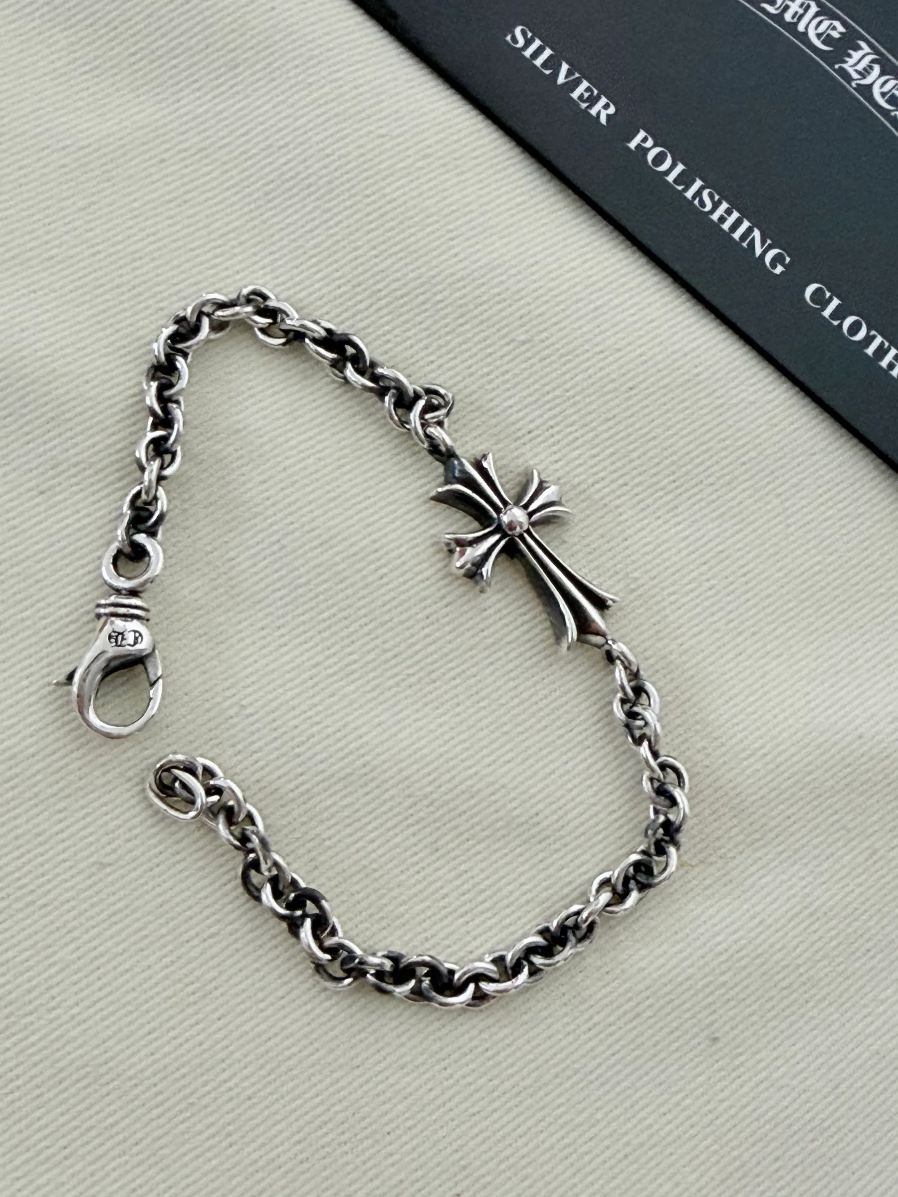 Chrome Hearts Tiny Cross NE 链条手链 925银