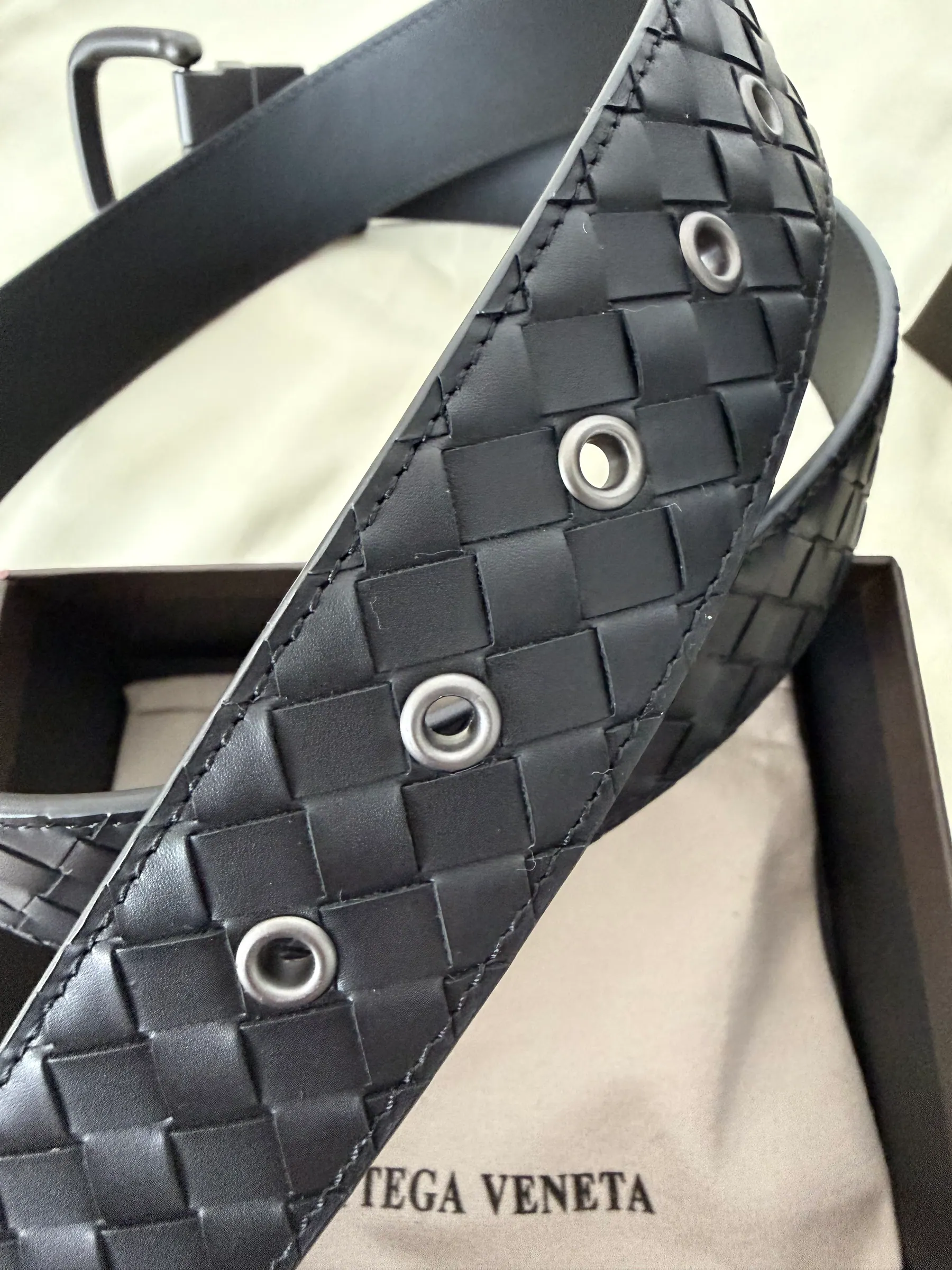 Bottega Veneta 男士腰带 4cm