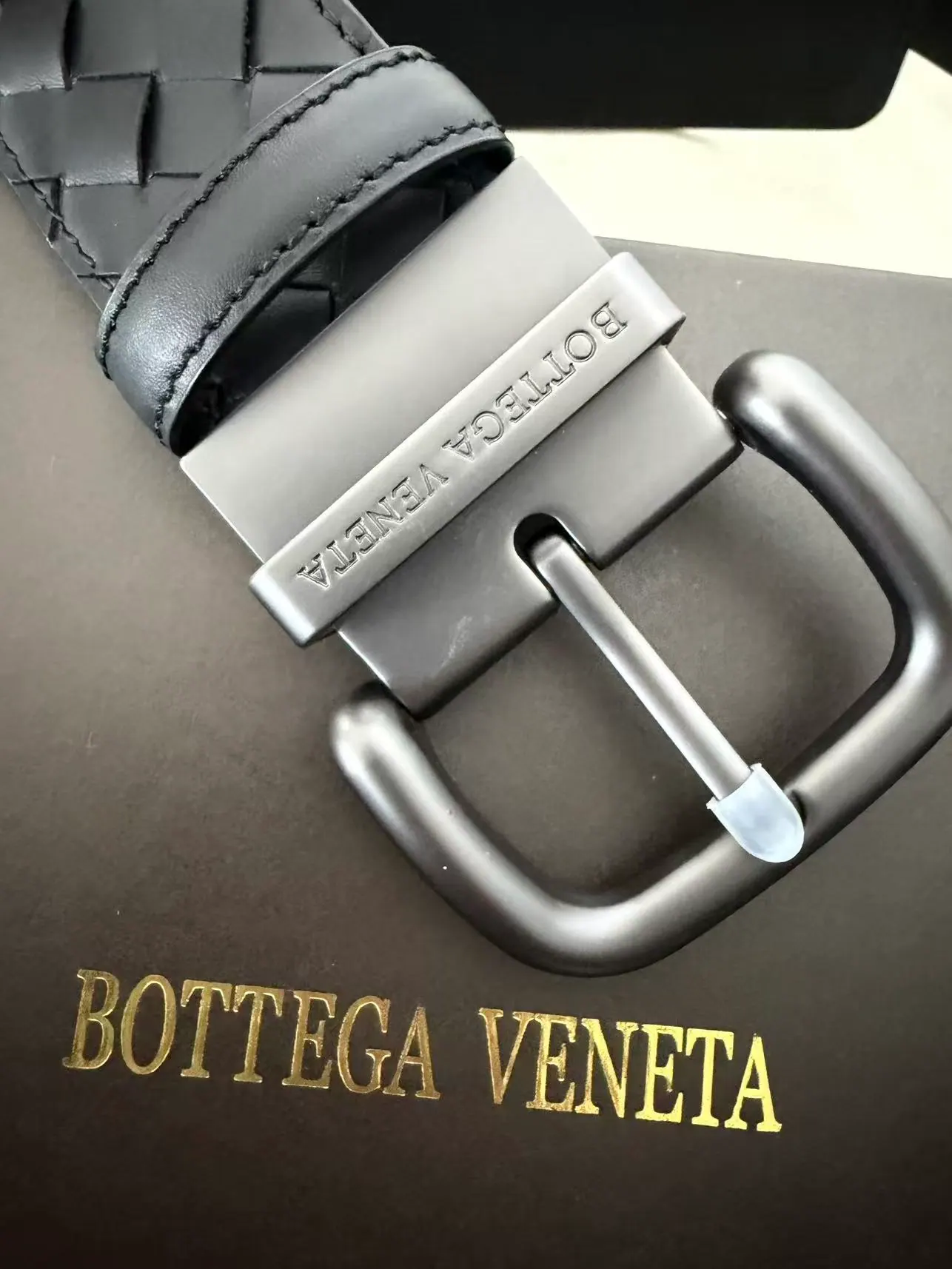 Bottega Veneta 男士腰带 4cm