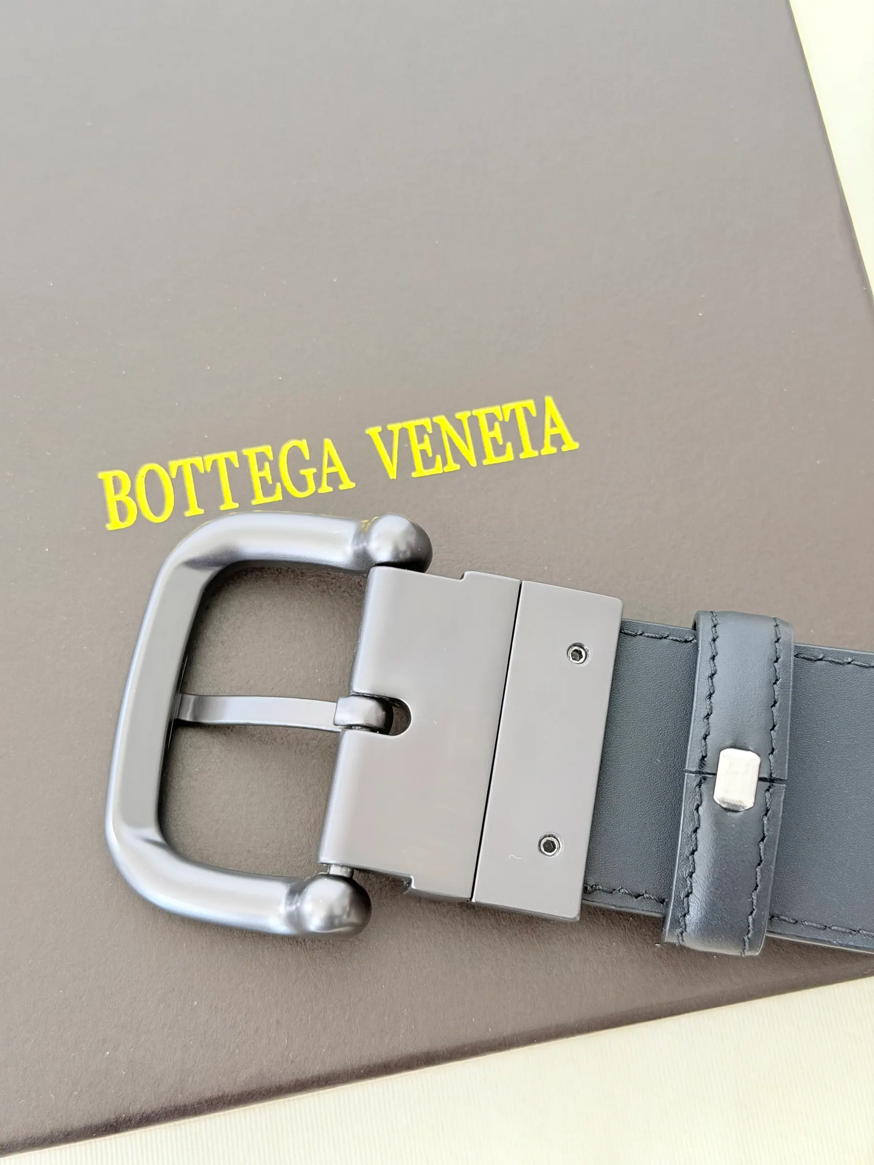Bottega Veneta 男士腰带 4cm
