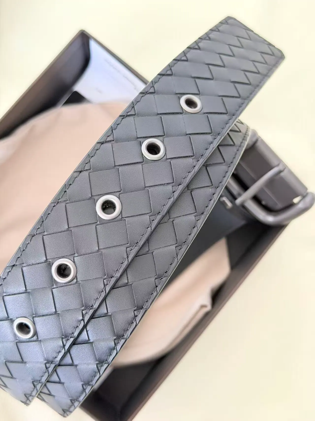 Bottega Veneta 男士腰带 4cm