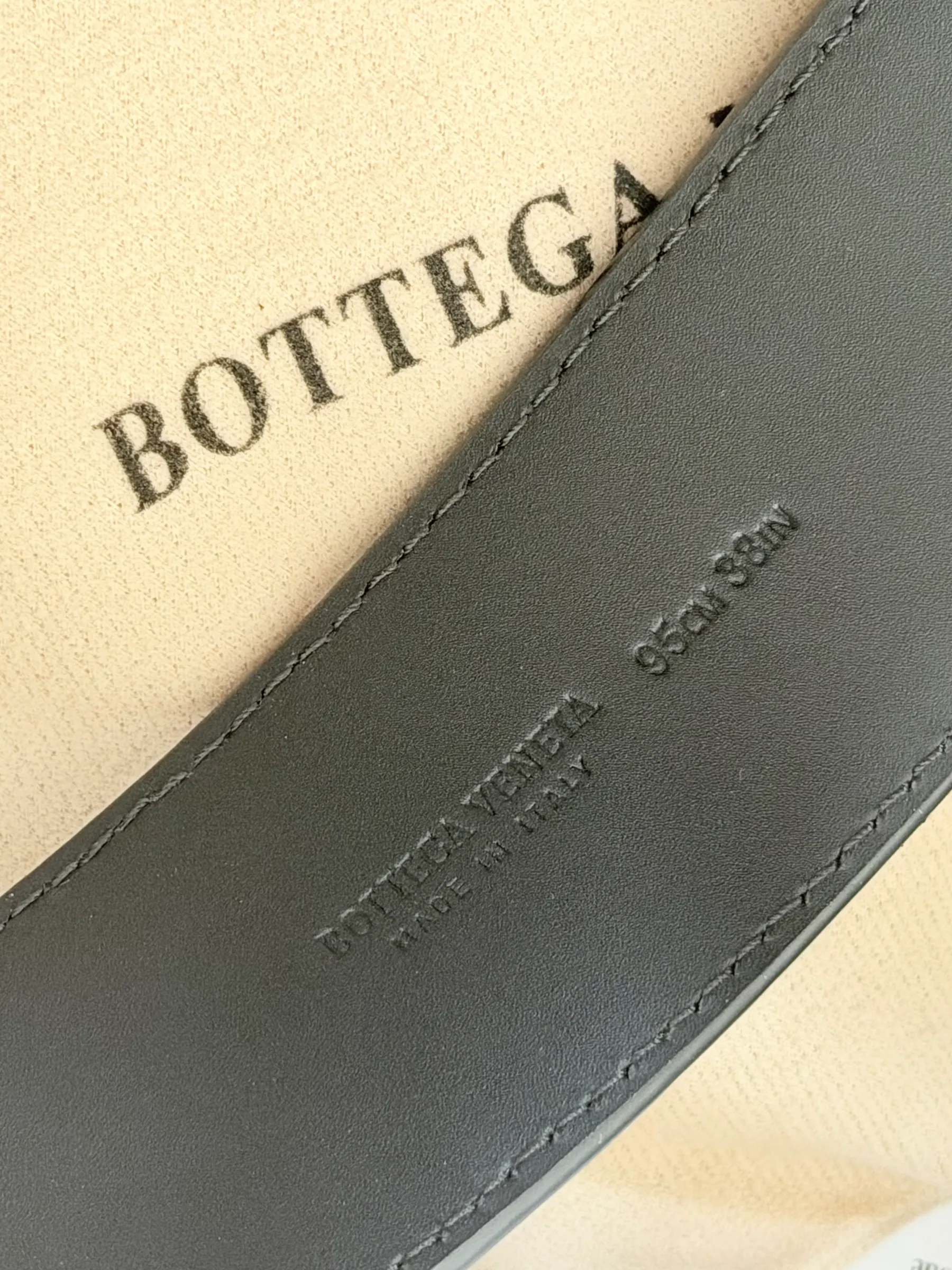 Bottega Veneta 男士腰带 4cm