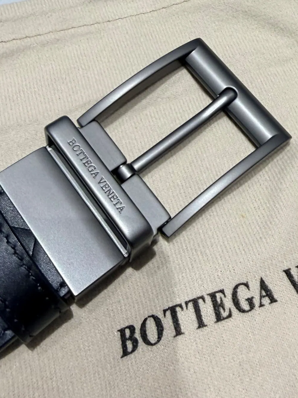 Bottega Veneta Intreccio 编织皮带 35mm