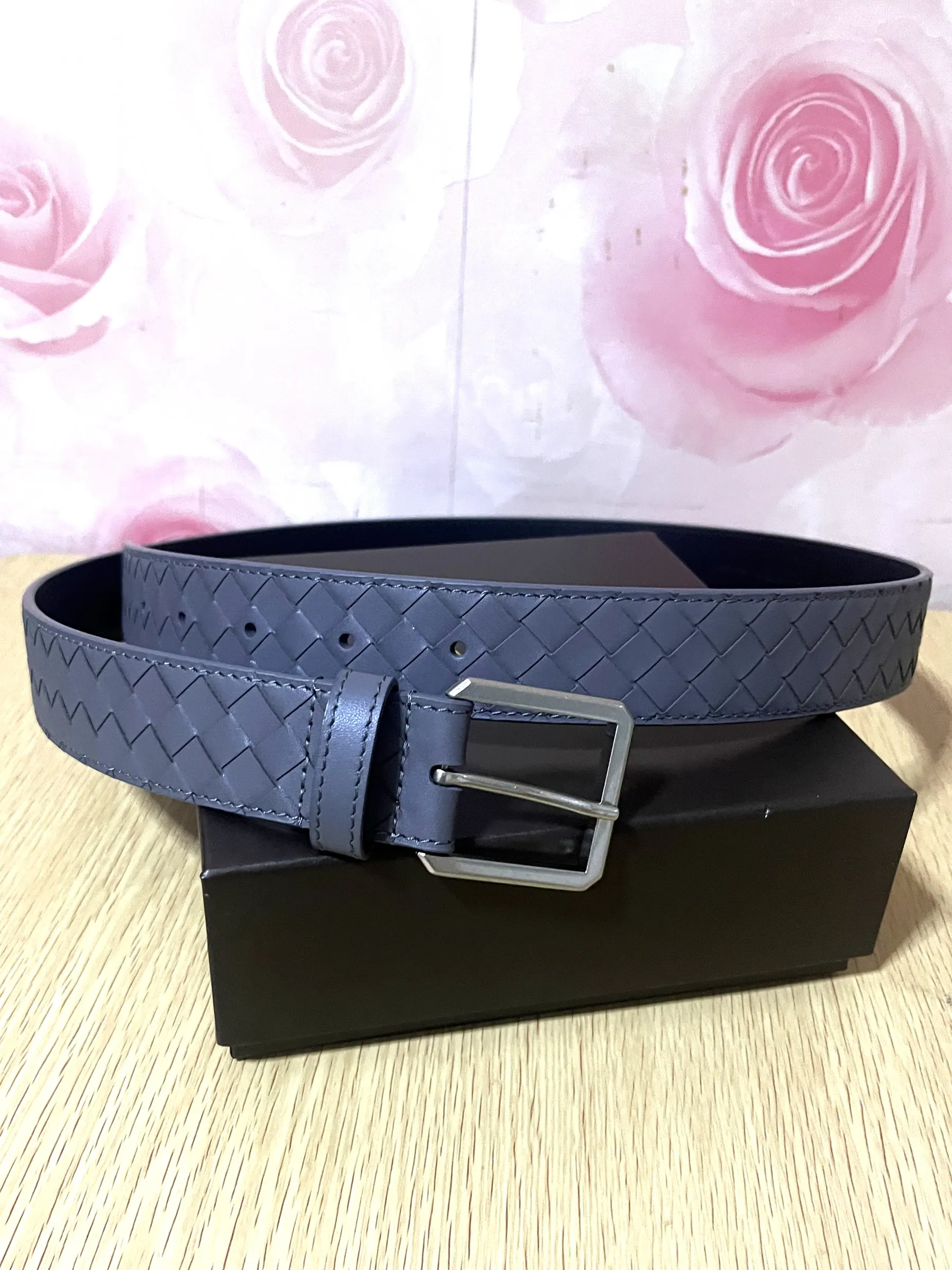 Bottega Veneta Intreccio 编织皮带 35mm
