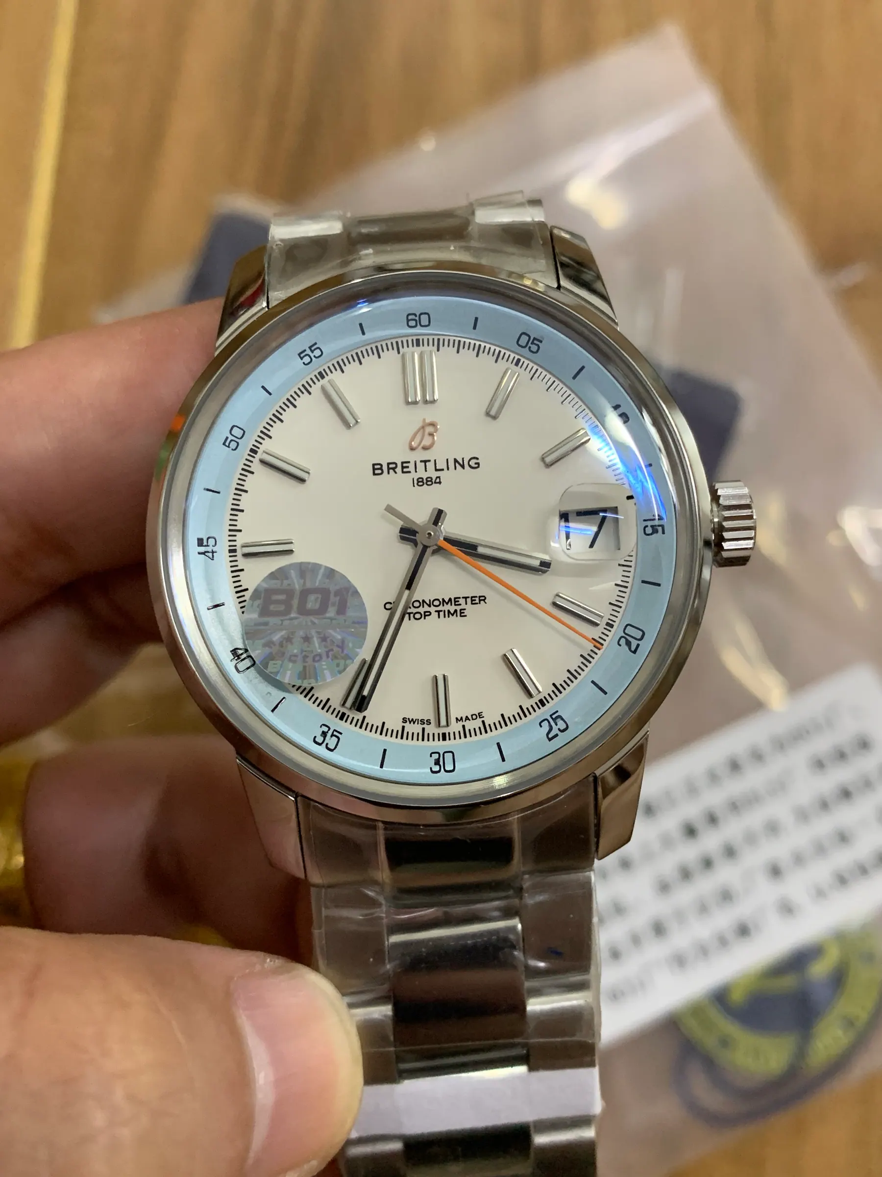 BLS l 9015 cal B31 l 38mm l ブライトリング Top Time B31 - AB3113281A1X1