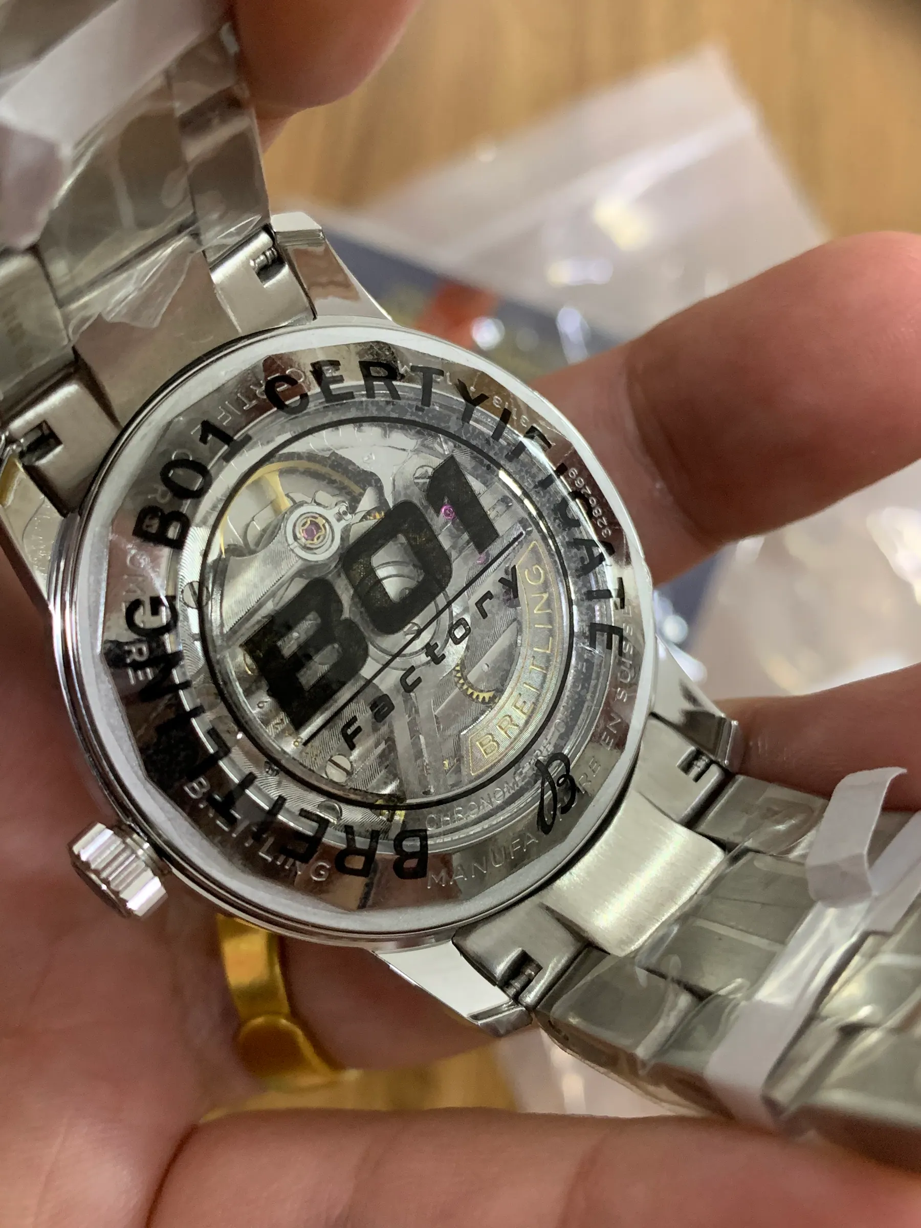BLS l 9015 cal B31 l 38mm l ブライトリング Top Time B31 - AB3113281A1X1