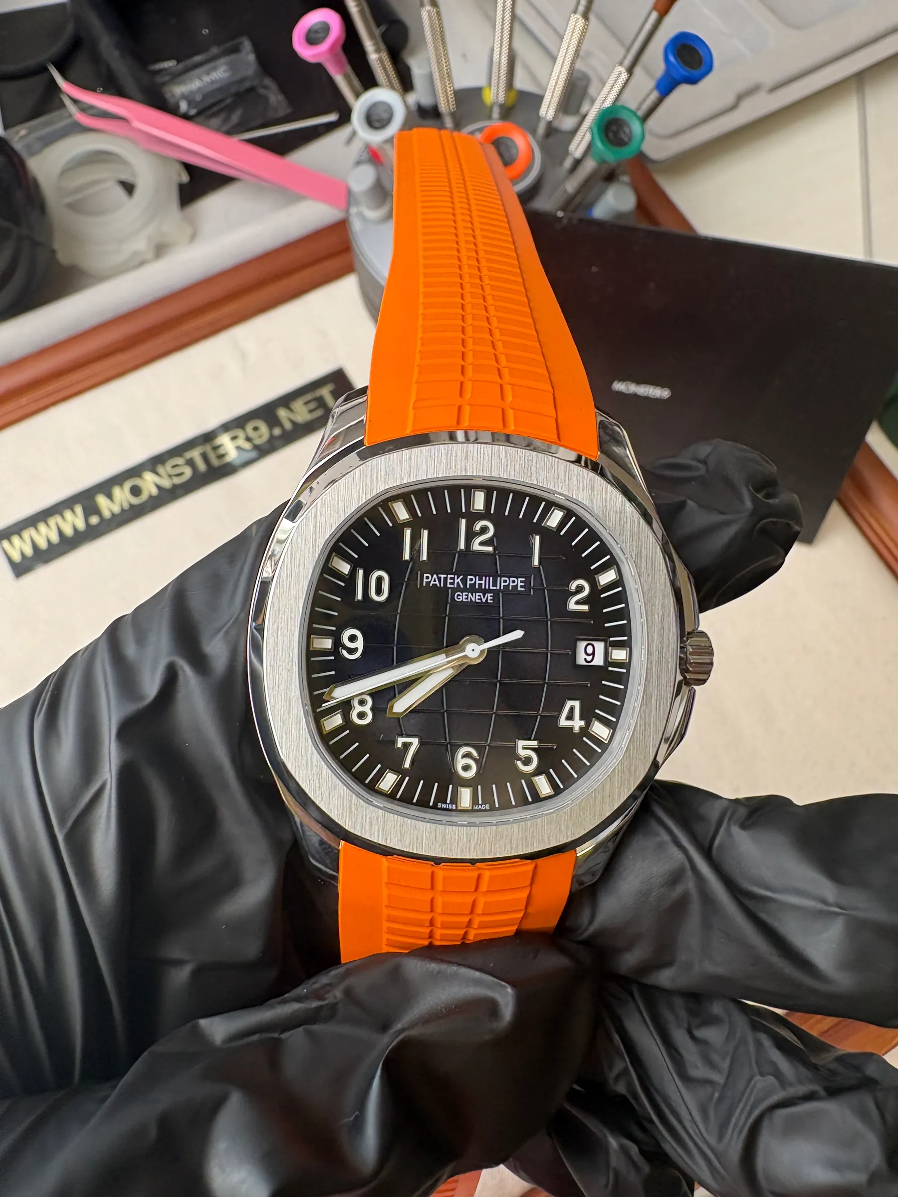DDF | 324机芯 | 40mm | 百达翡丽 Aquanaut 5168R 手表 120g
