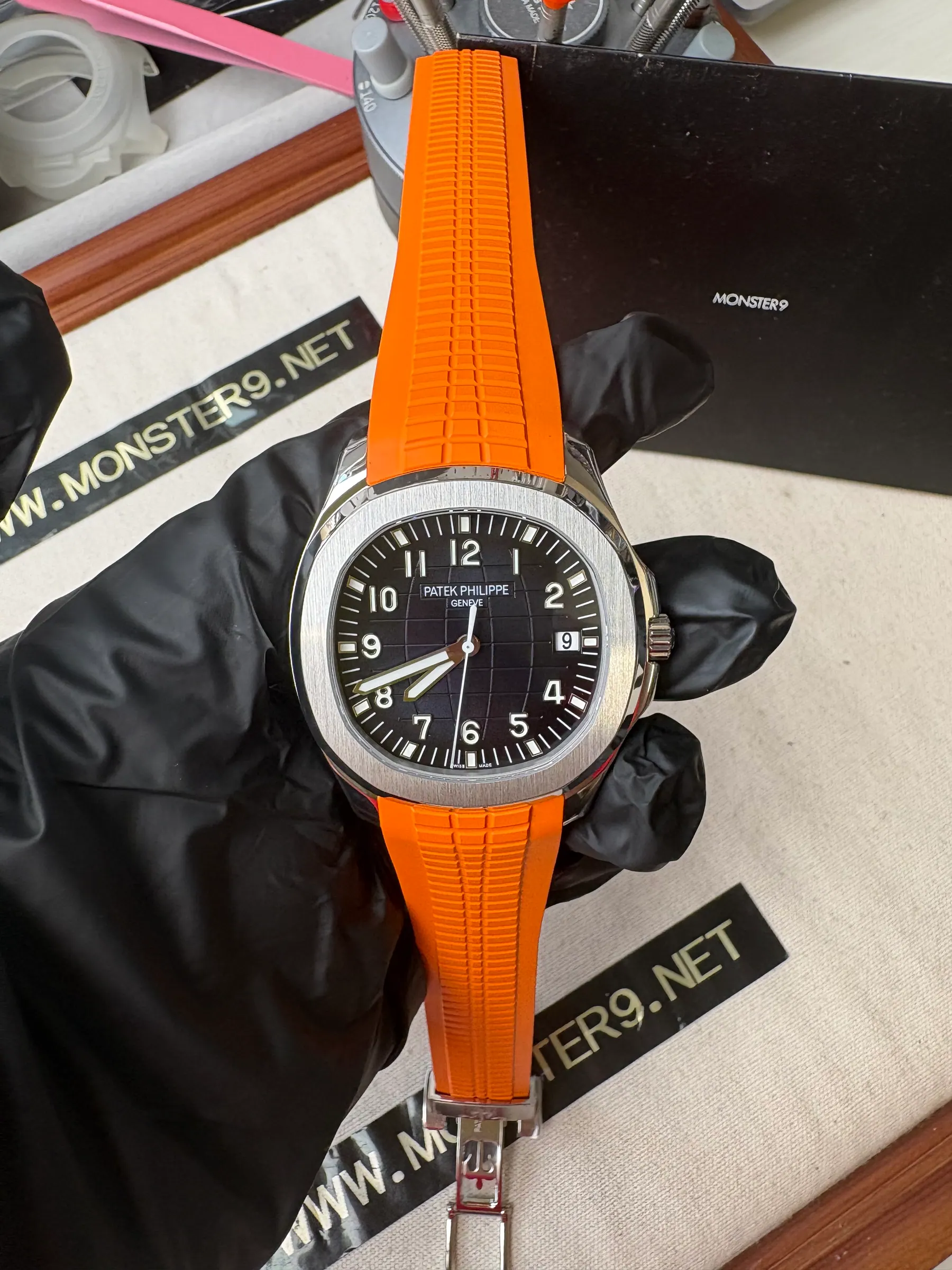 DDF | 324机芯 | 40mm | 百达翡丽 Aquanaut 5168R 手表 120g
