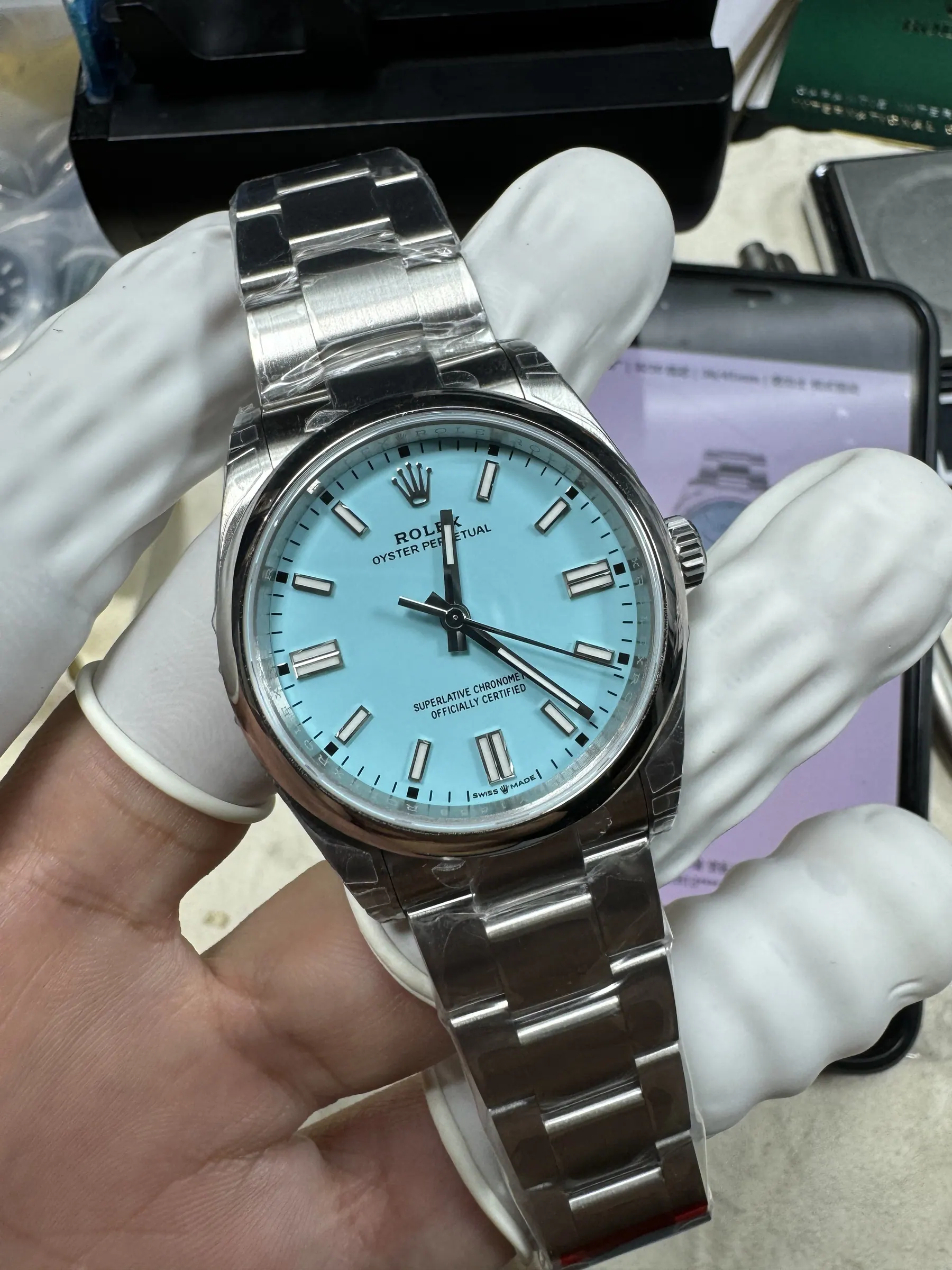 VS ｜3230 机芯｜36mm｜劳力士 Oyster Perpetual m126000-0006