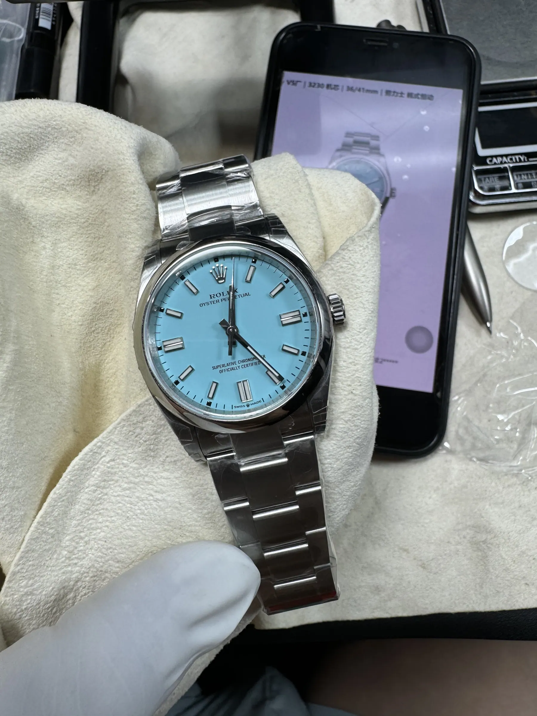 VS ｜3230 机芯｜36mm｜劳力士 Oyster Perpetual m126000-0006