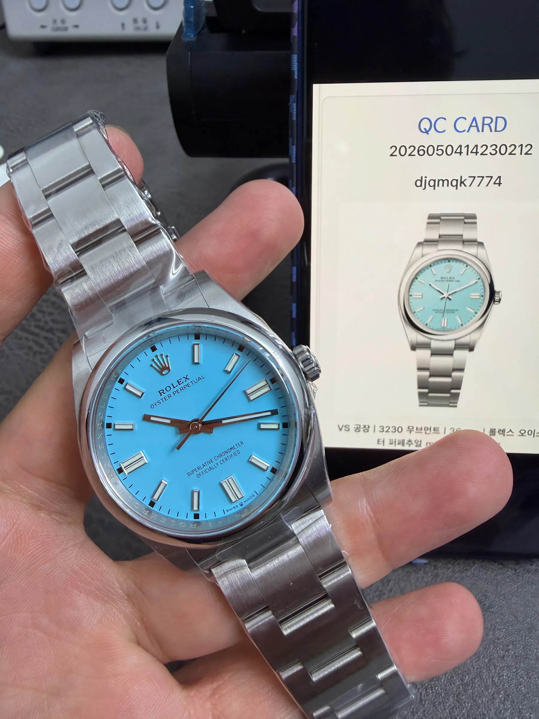 VS ｜3230 机芯｜36mm｜劳力士 Oyster Perpetual m126000-0006