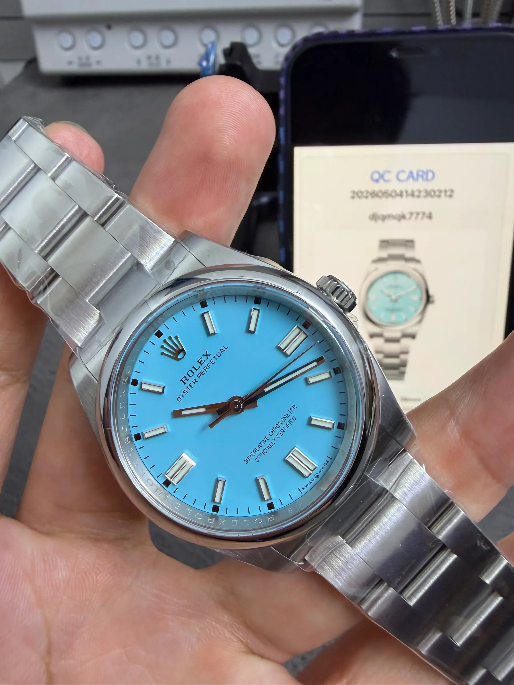 VS ｜3230 机芯｜36mm｜劳力士 Oyster Perpetual m126000-0006