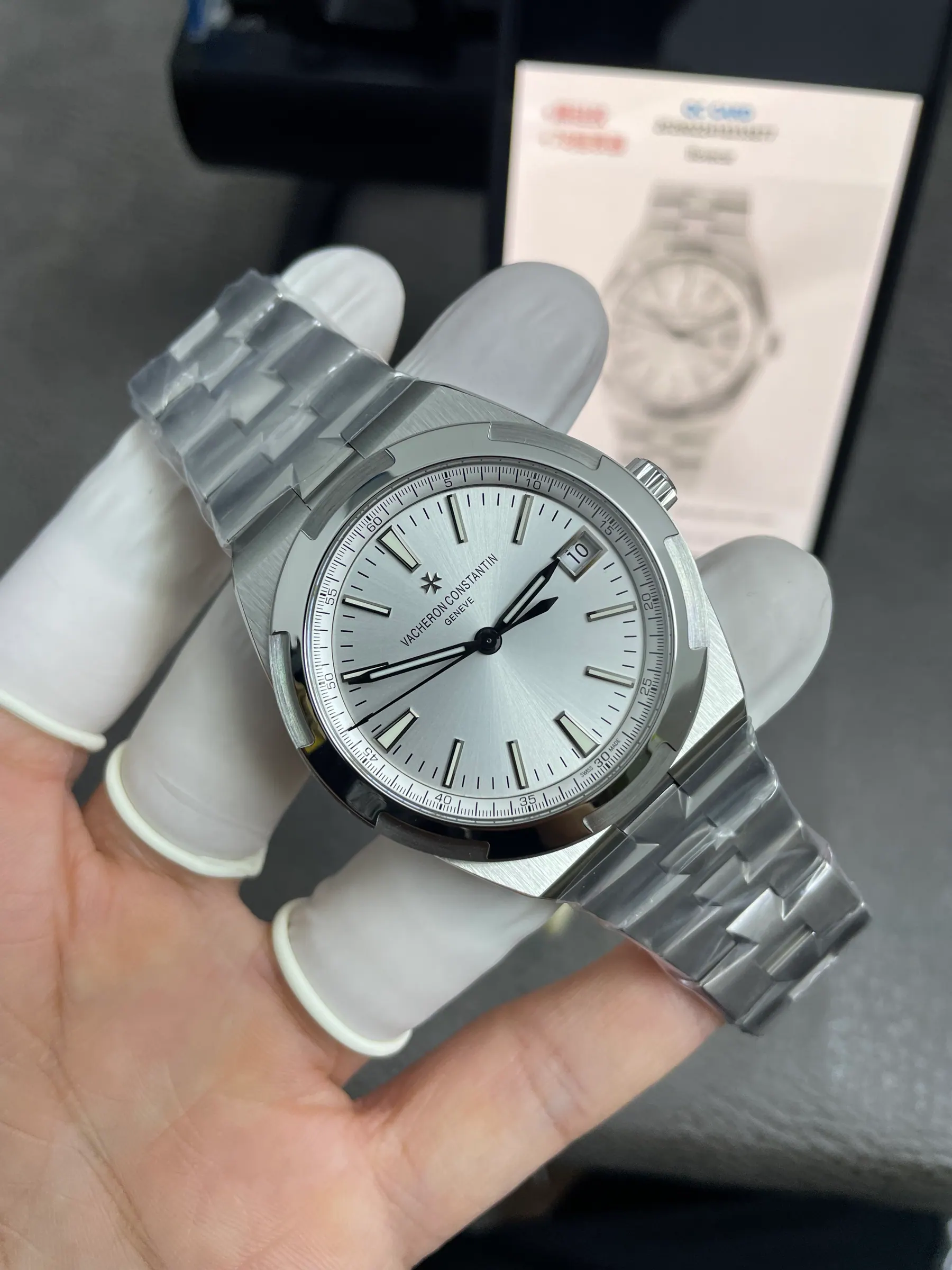 PPF｜Cal.5100机芯｜41mm｜江诗丹顿 Overseas 4500V