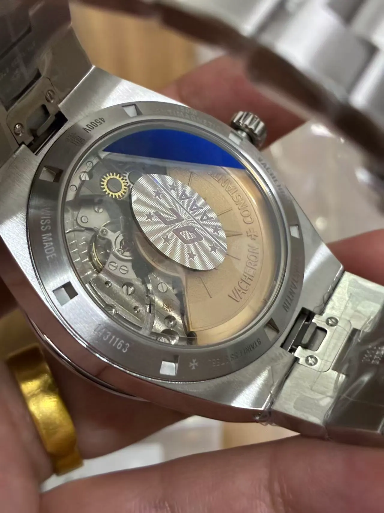 PPF｜Cal.5100机芯｜41mm｜江诗丹顿 Overseas 4500V