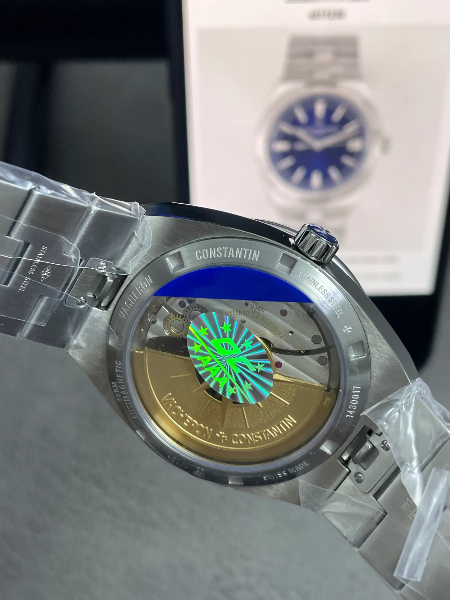 PPF｜Cal.5100机芯｜41mm｜江诗丹顿Overseas 4500V