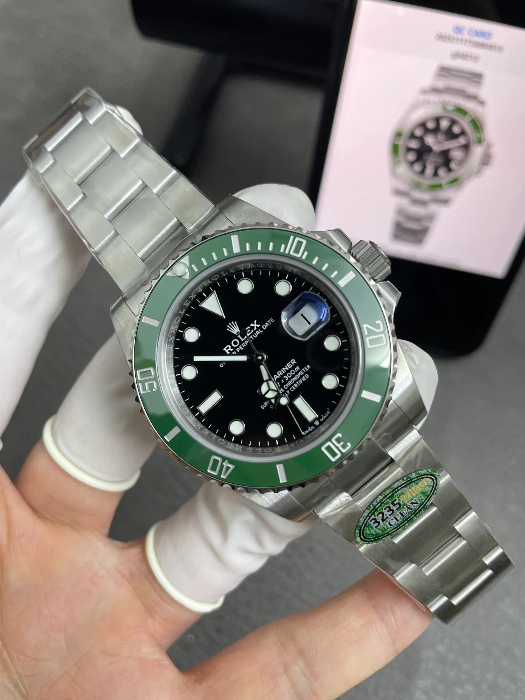 CLEAN | 3235 机芯｜41mm l 劳力士潜航者型 126610LV