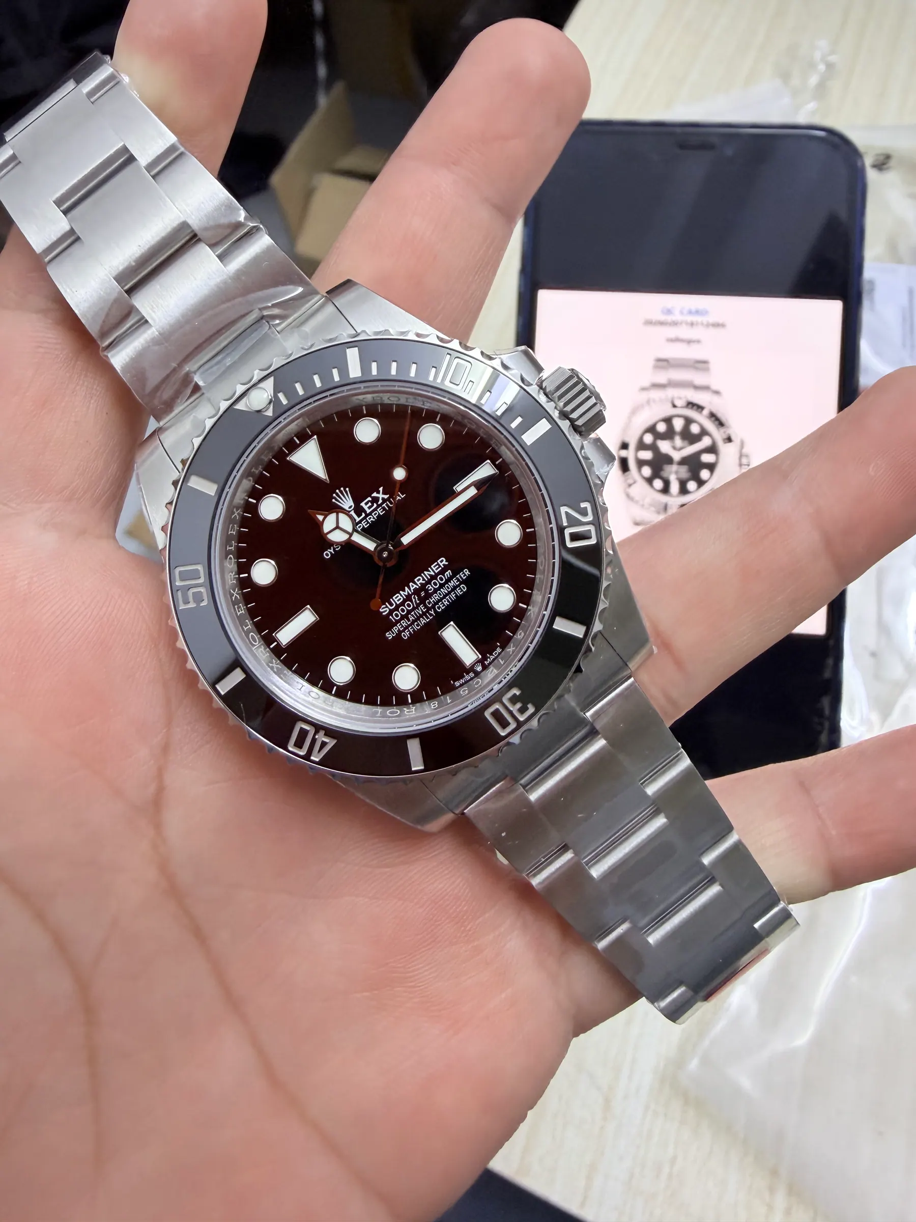 VS | 3230 机芯｜41mm｜劳力士 Submariner 124060