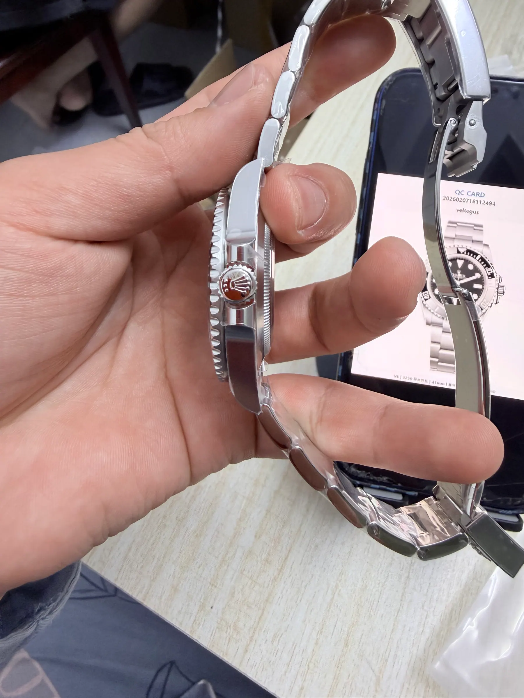 VS | 3230 机芯｜41mm｜劳力士 Submariner 124060