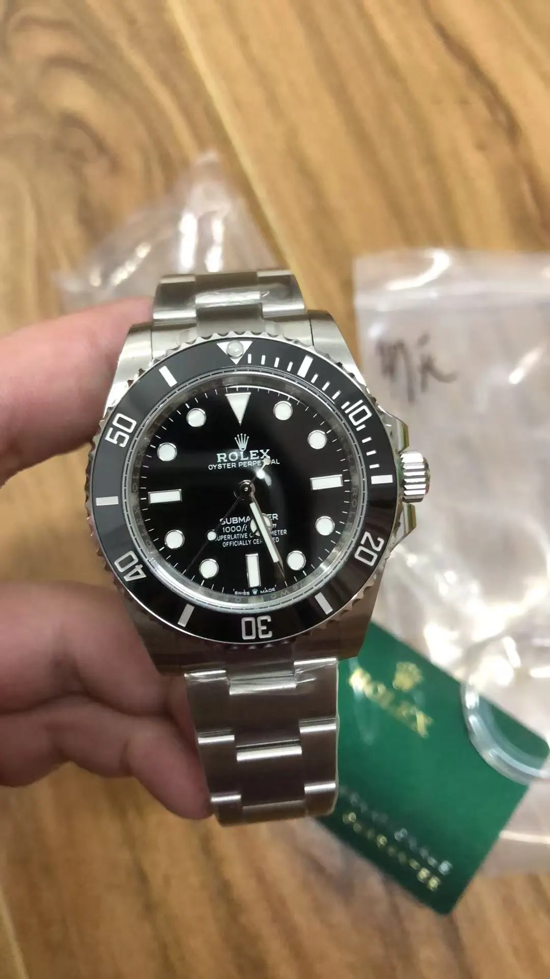 VS | 3230 机芯｜41mm｜劳力士 Submariner 124060