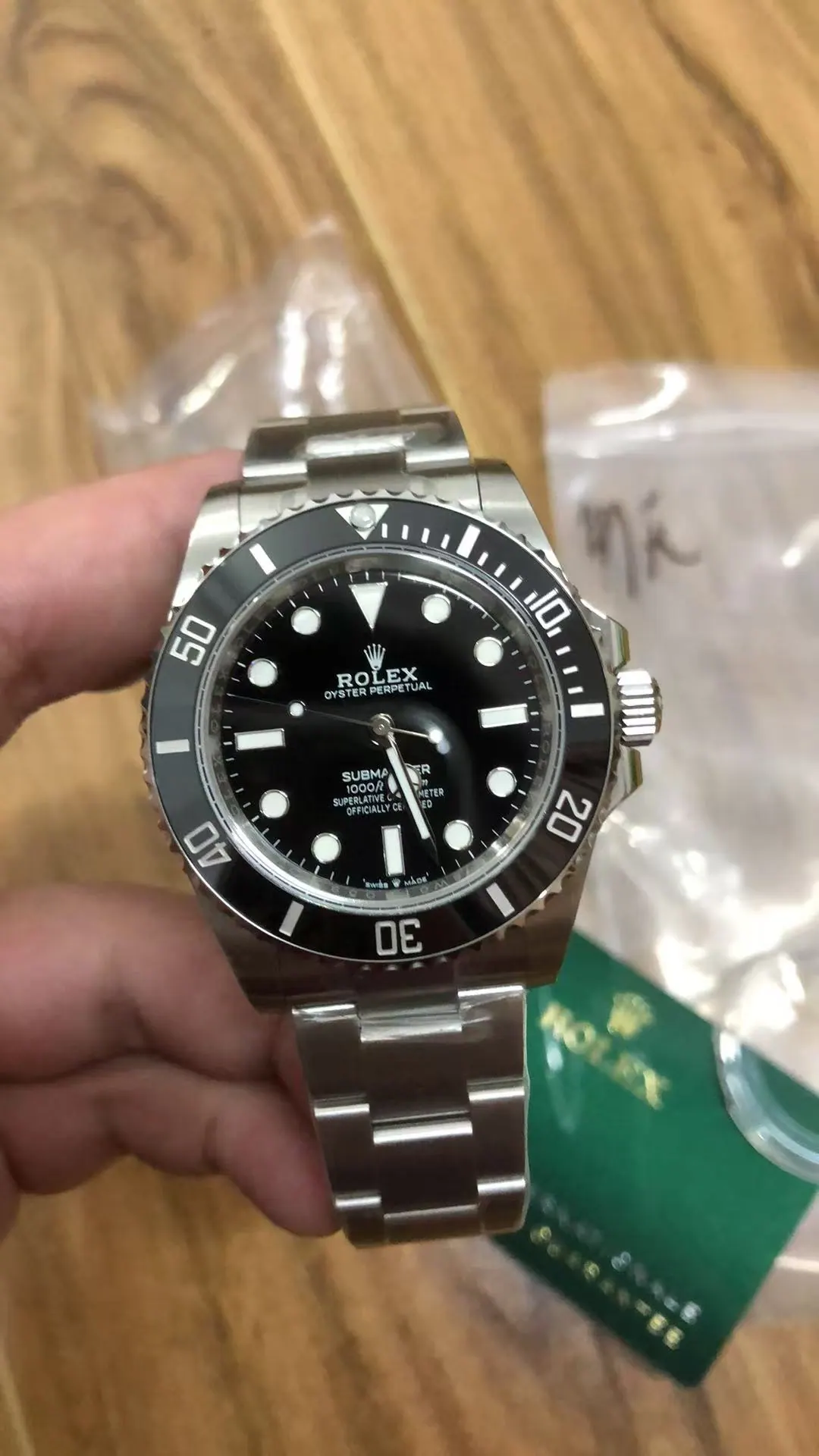 VS | 3230 机芯｜41mm｜劳力士 Submariner 124060