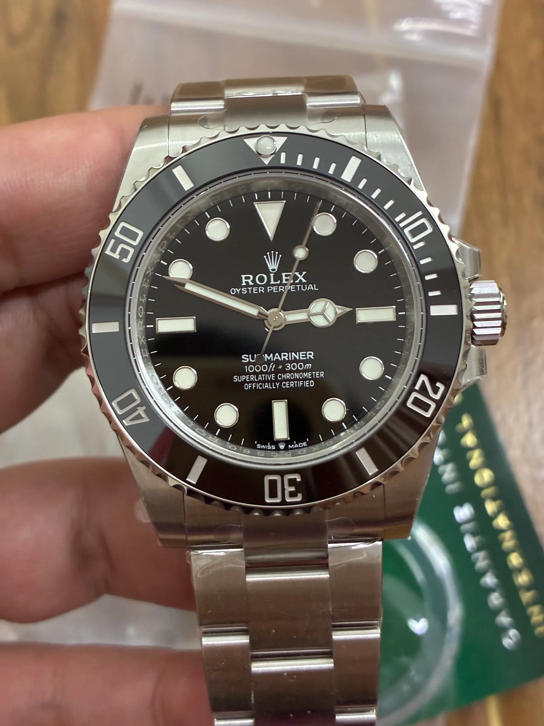 VS | 3230 机芯｜41mm｜劳力士 Submariner 124060