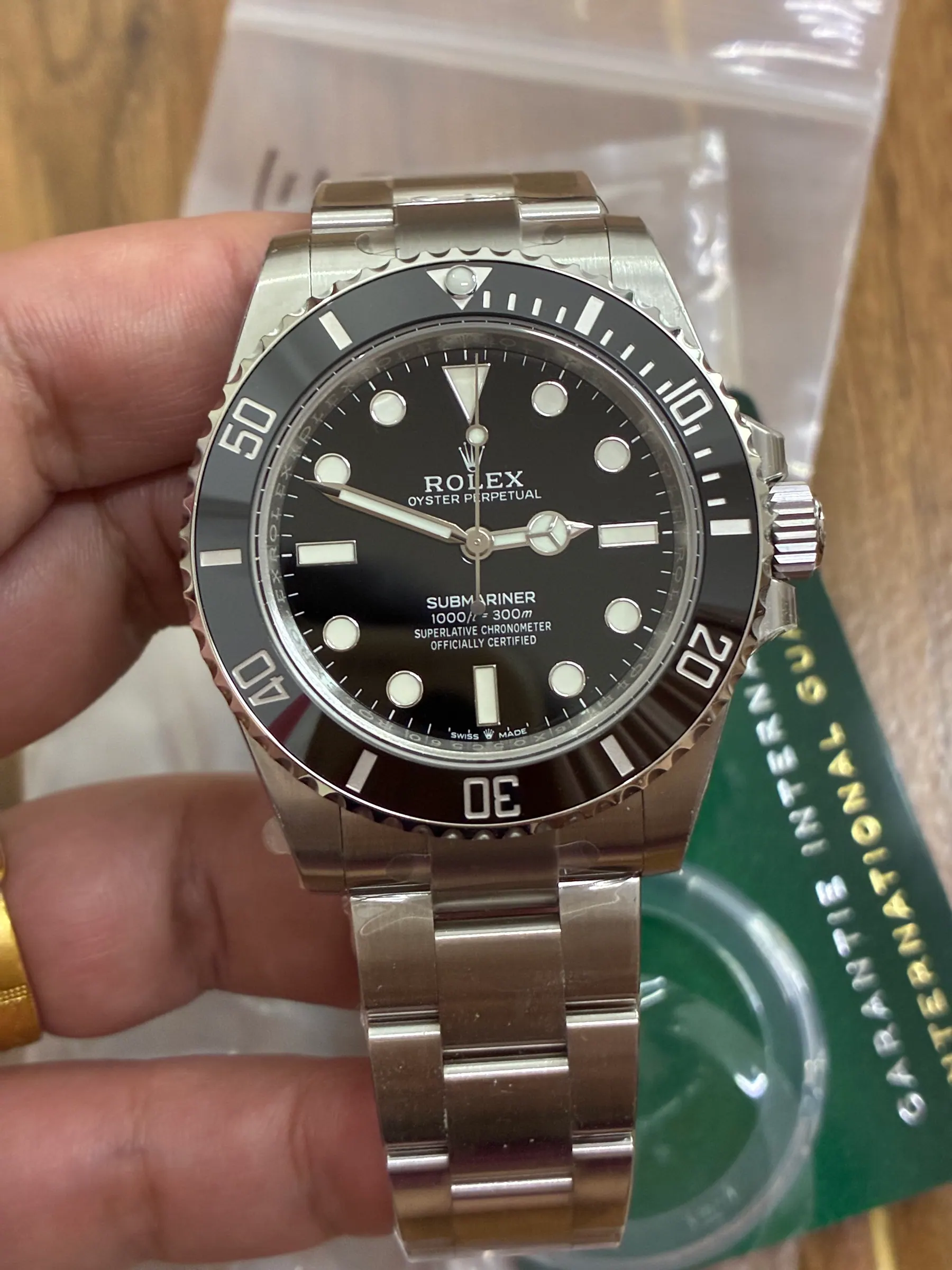 VS | 3230 机芯｜41mm｜劳力士 Submariner 124060