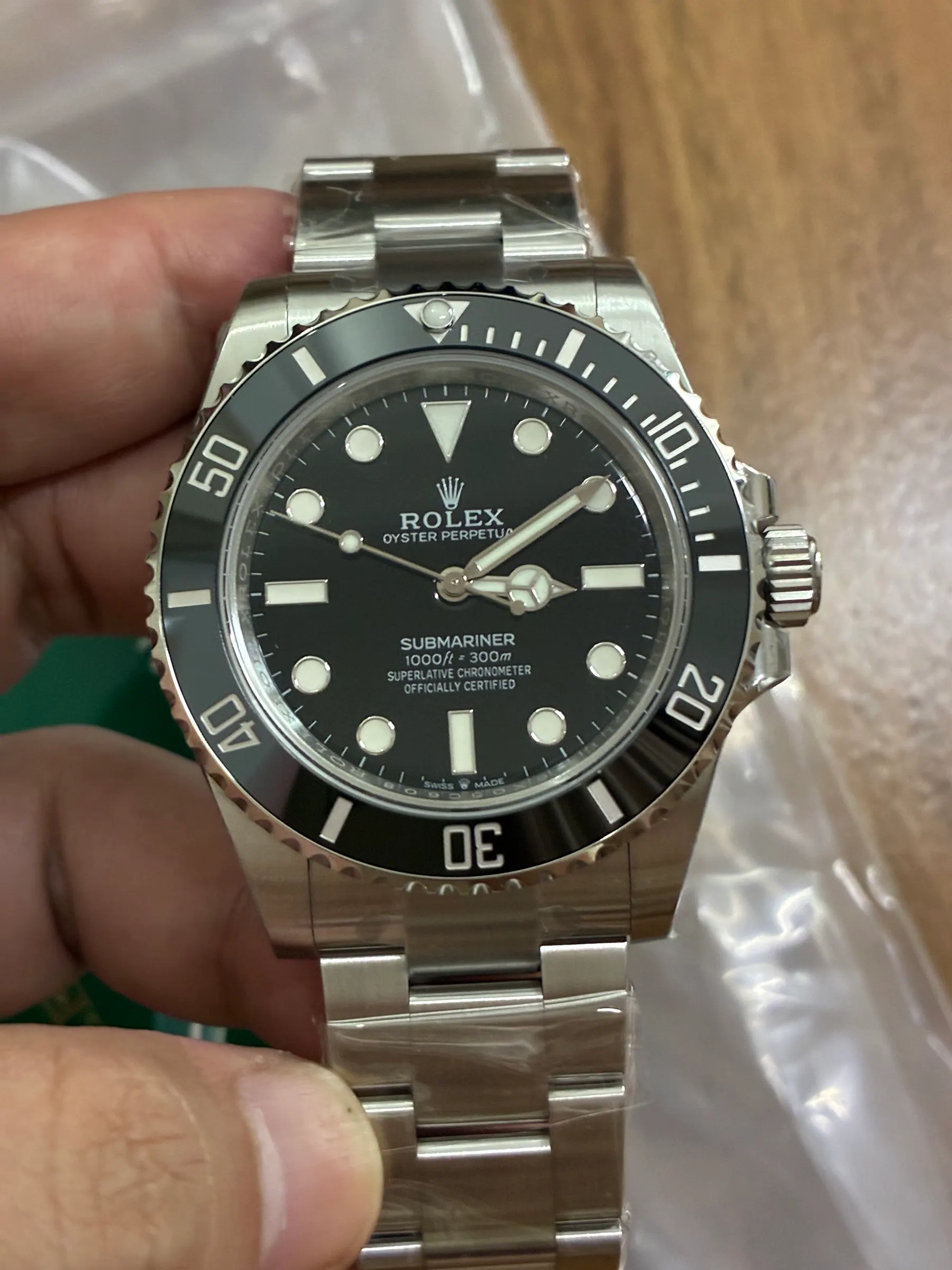 VS | 3230 机芯｜41mm｜劳力士 Submariner 124060