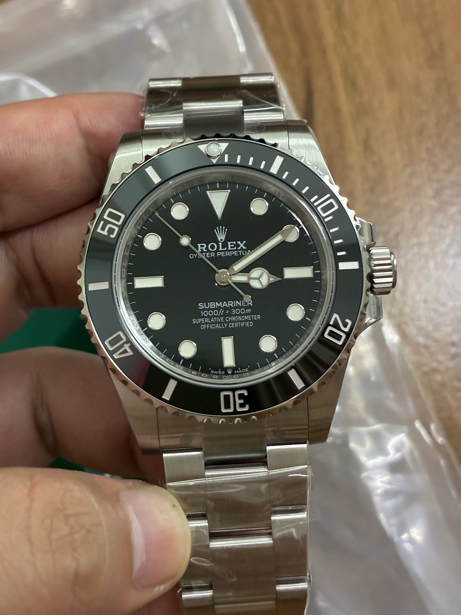 VS | 3230 机芯｜41mm｜劳力士 Submariner 124060