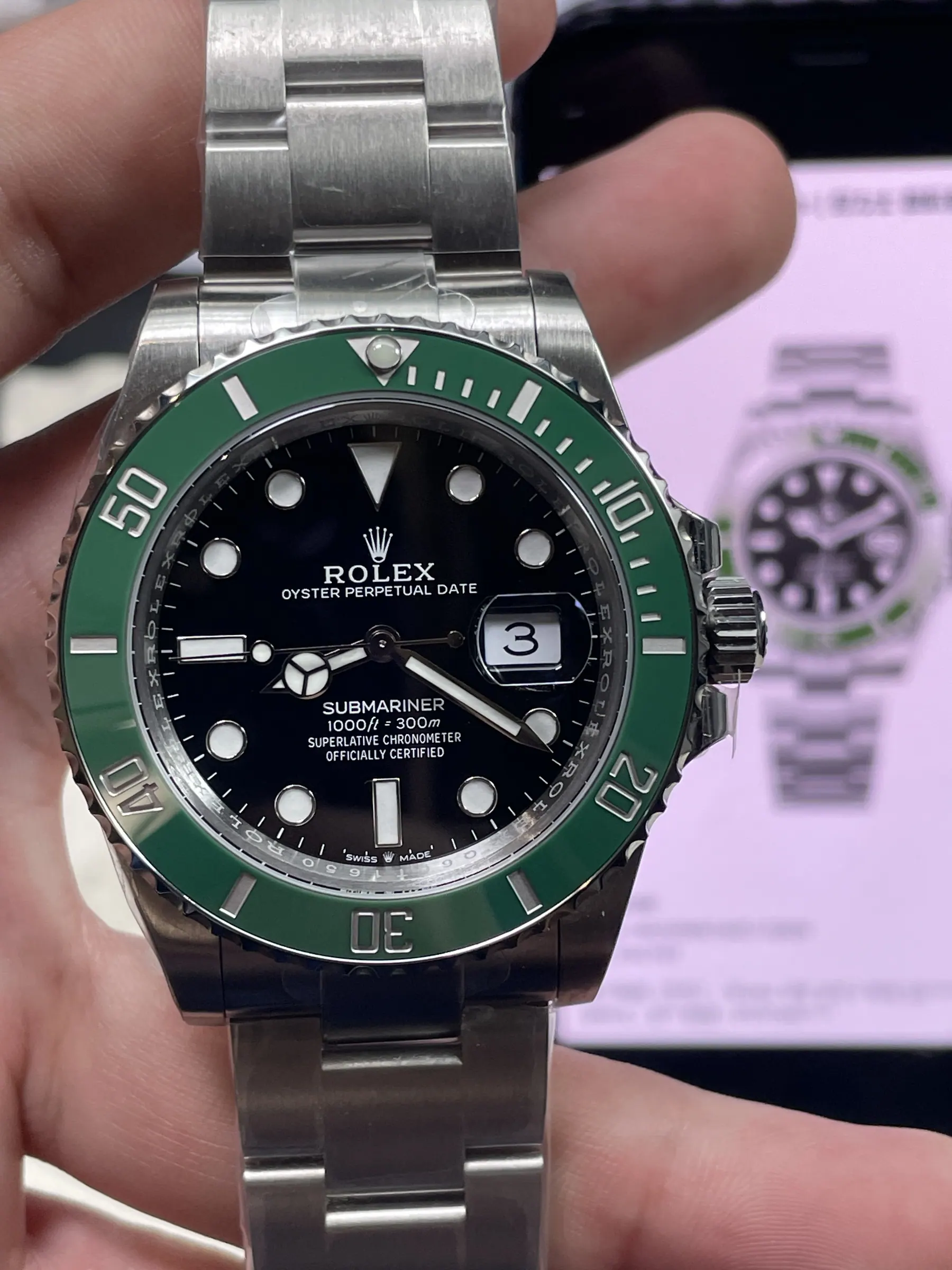 VS | 3235机芯｜41mm l 劳力士潜航者型 126610LV