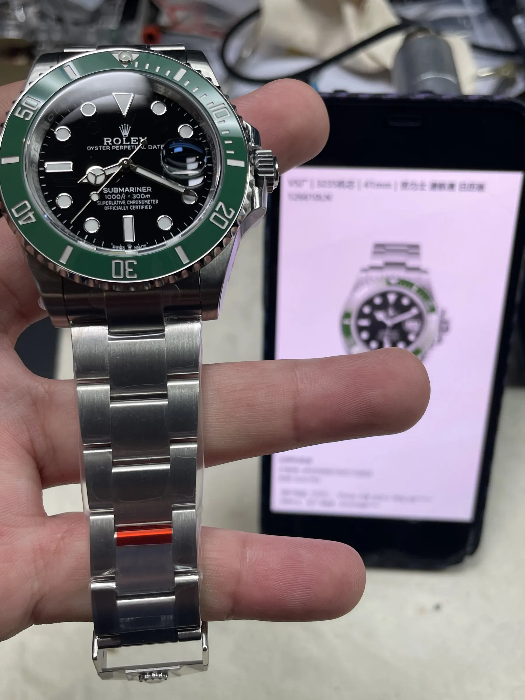 VS | 3235机芯｜41mm l 劳力士潜航者型 126610LV