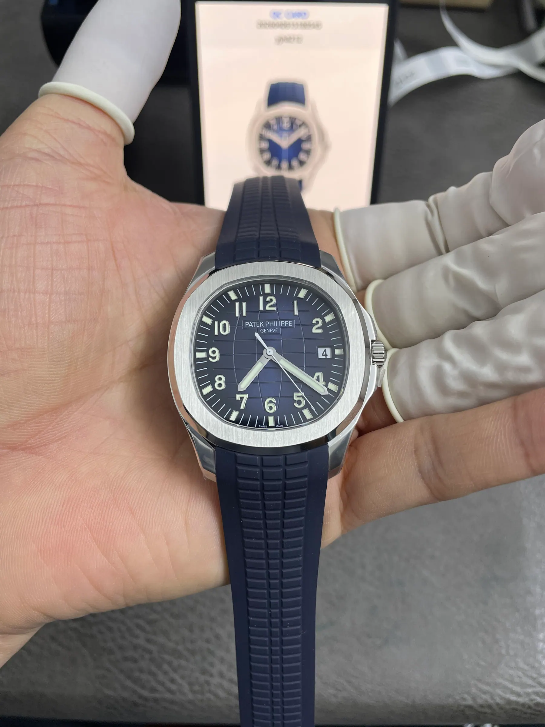 DDF | 330机芯 l 40mm l 百达翡丽 Aquanaut 5168G 120g