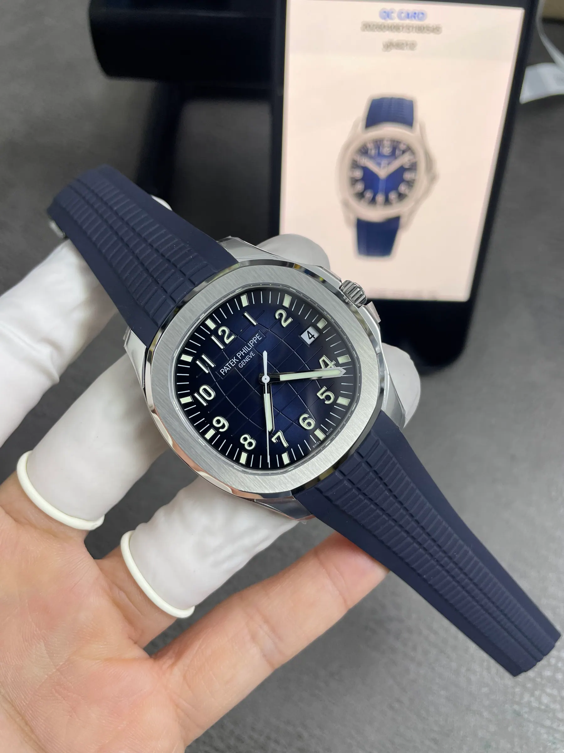 DDF | 330机芯 l 40mm l 百达翡丽 Aquanaut 5168G 120g