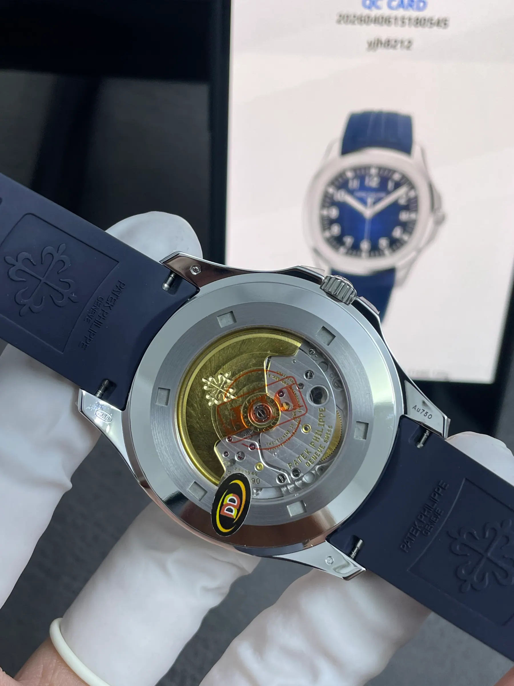 DDF | 330机芯 l 40mm l 百达翡丽 Aquanaut 5168G 120g