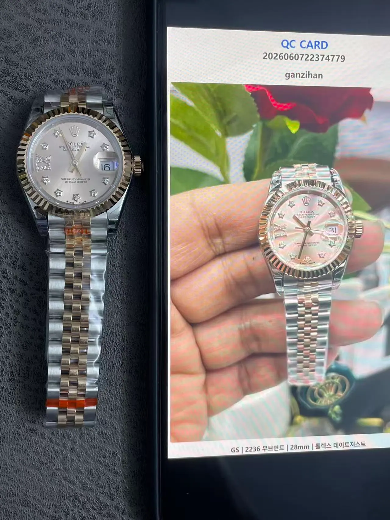 GS | 2236机芯 | 28mm | 劳力士Datejust