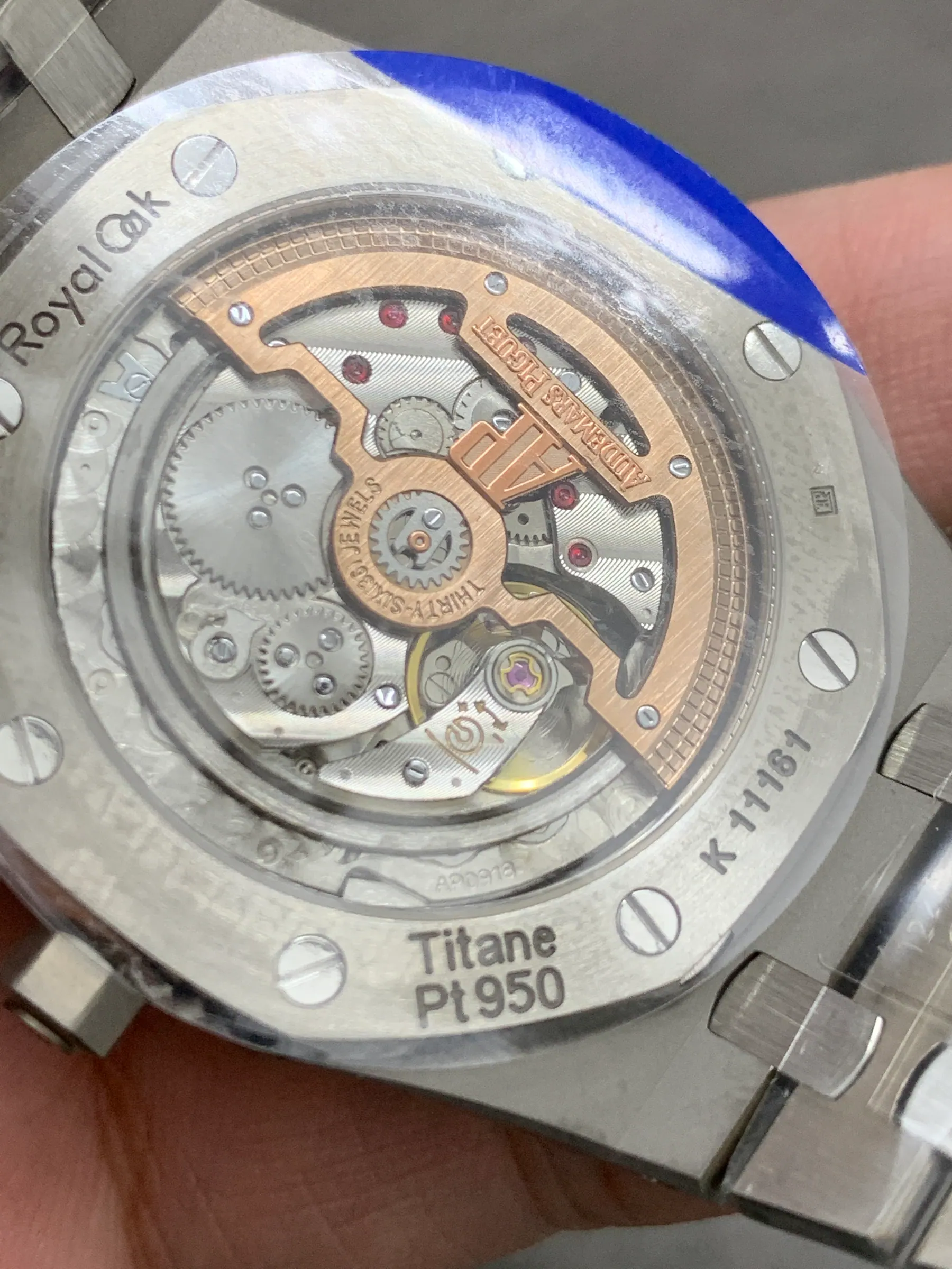 ZF l 2121机芯 l 39mm l 爱彼皇家橡树 15202 钛金属