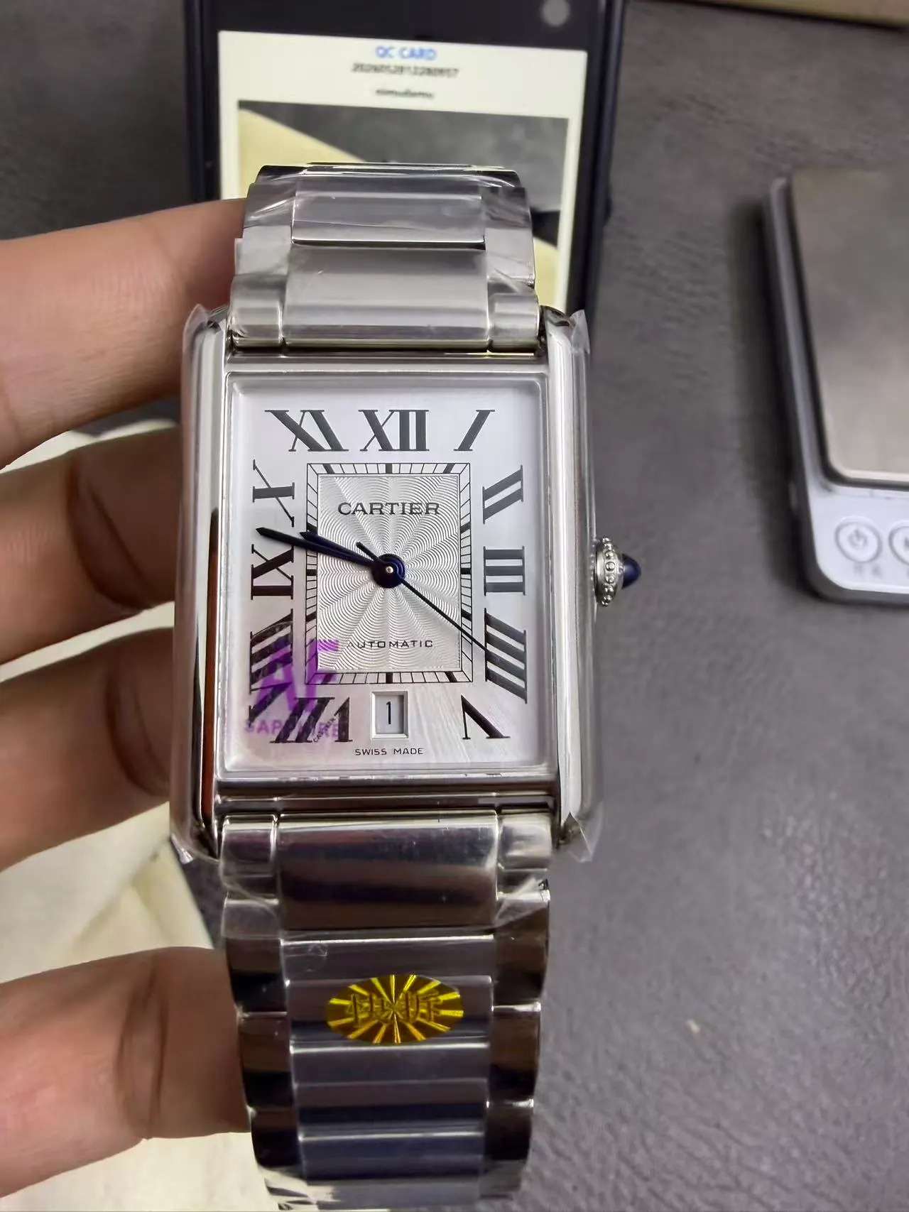 AF | 9015 机芯 l 41mm x 31mm l 卡地亚 Tank Must ｜WSTA0053