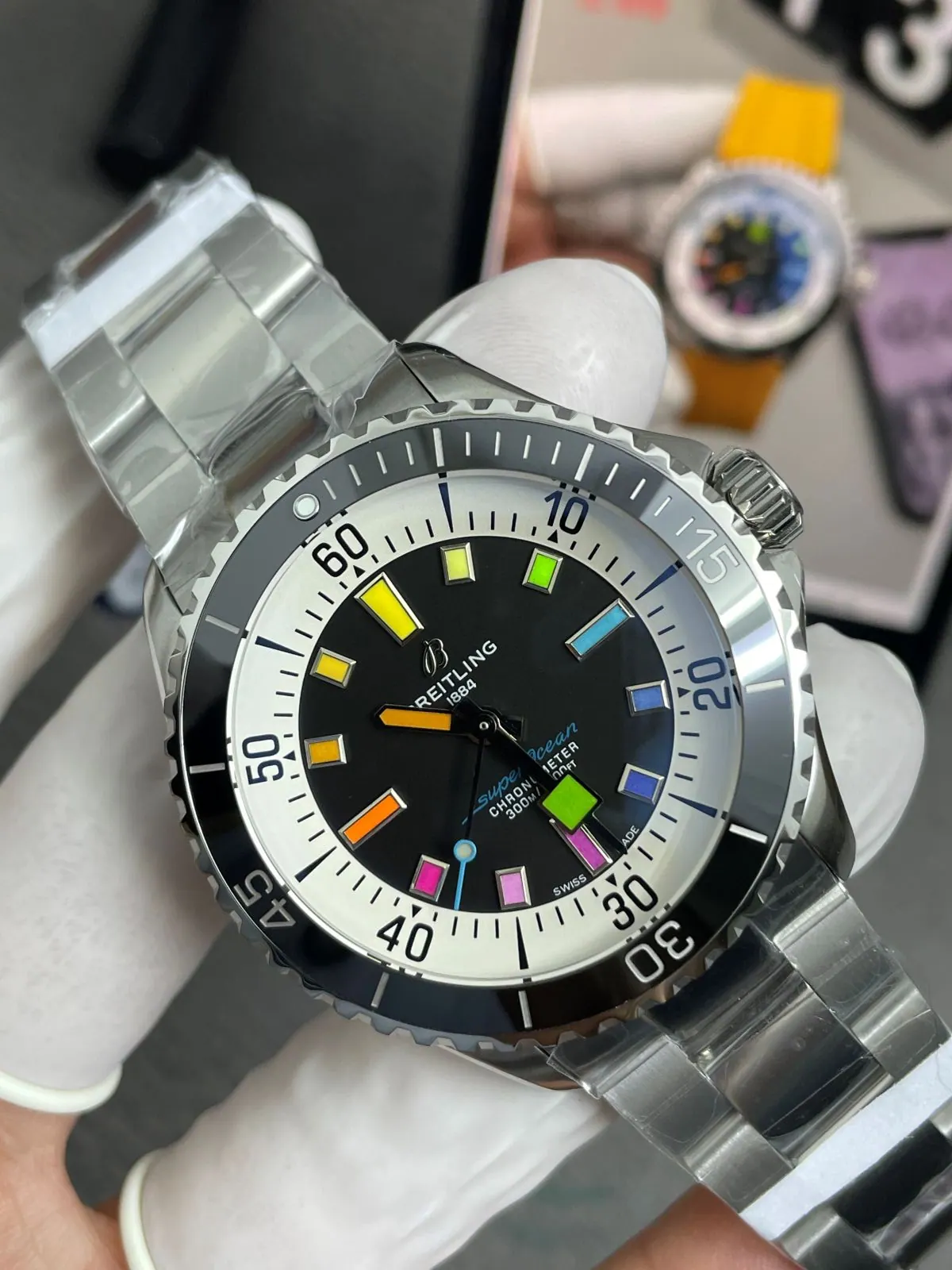 BLS | 2824 机芯 | 42mm | 百年灵 Superocean Automatic 42