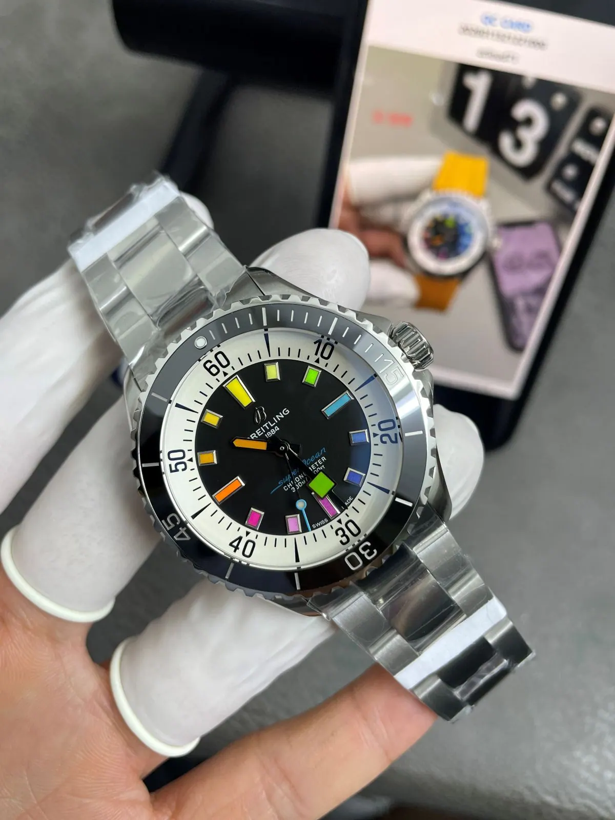 BLS | 2824 机芯 | 42mm | 百年灵 Superocean Automatic 42