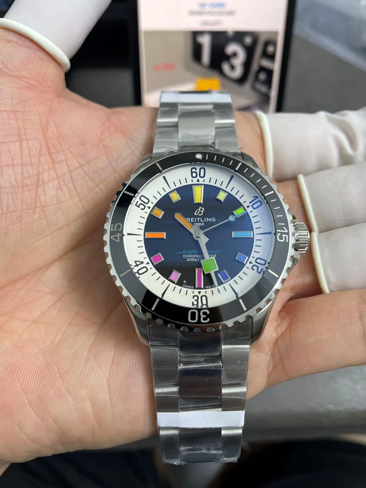 BLS | 2824 机芯 | 42mm | 百年灵 Superocean Automatic 42