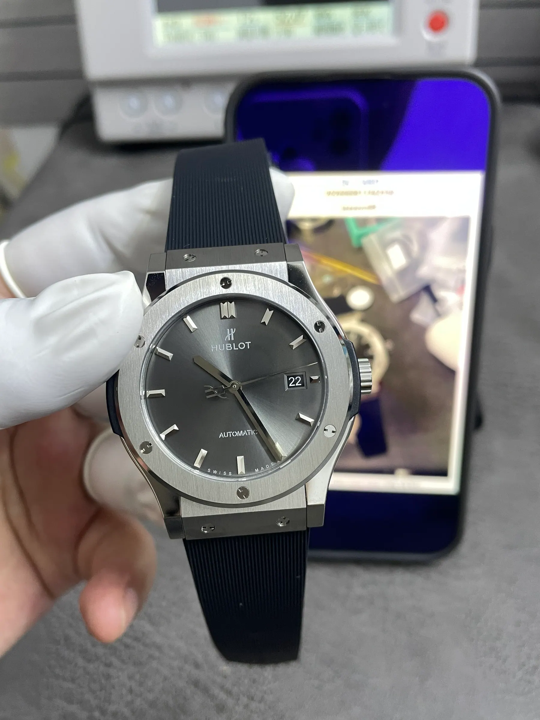 JJZ l 2892 L 42mm l Hublot Classic Fusion l 钛金属表壳