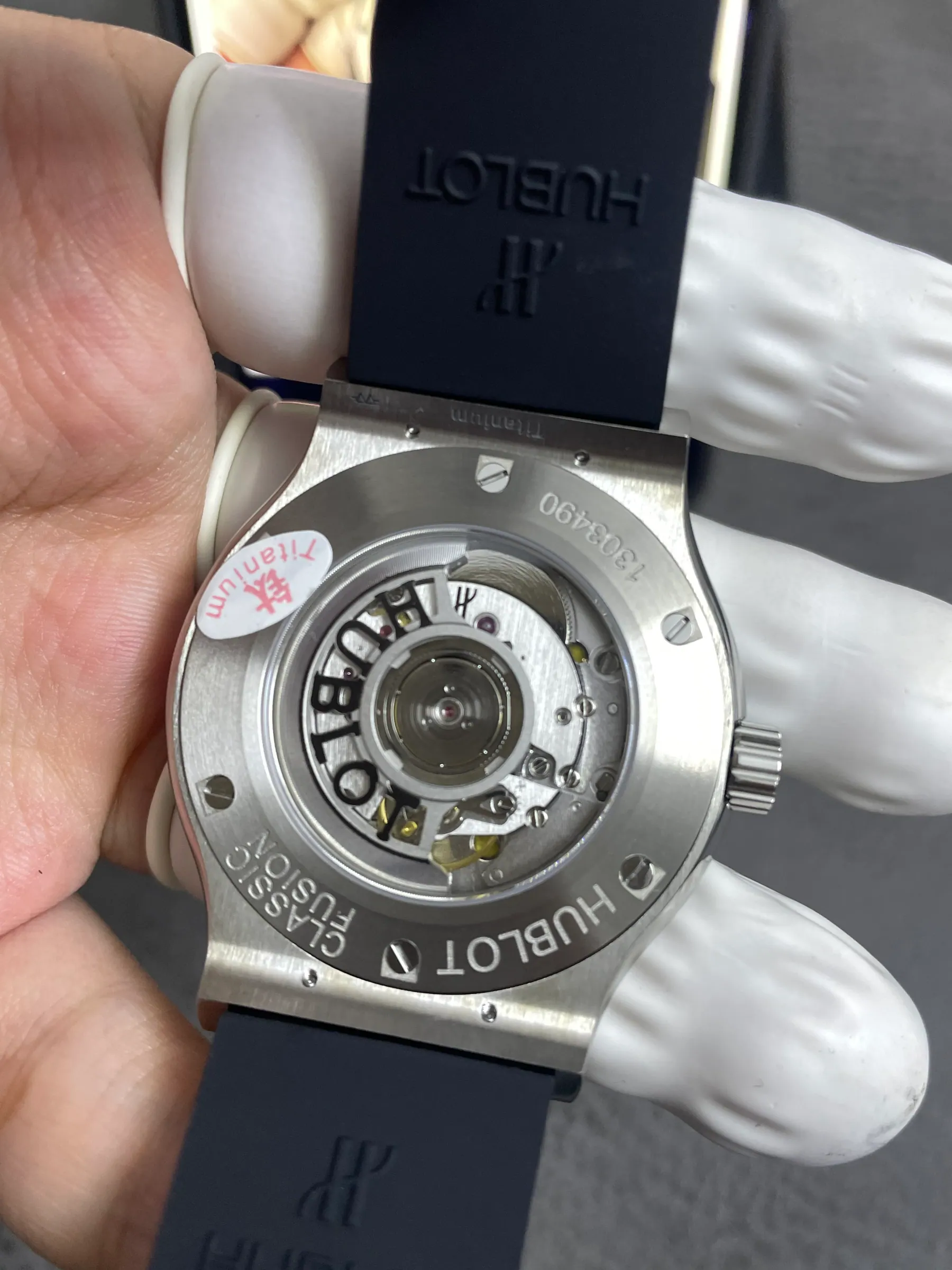 JJZ l 2892 L 42mm l Hublot Classic Fusion l 钛金属表壳