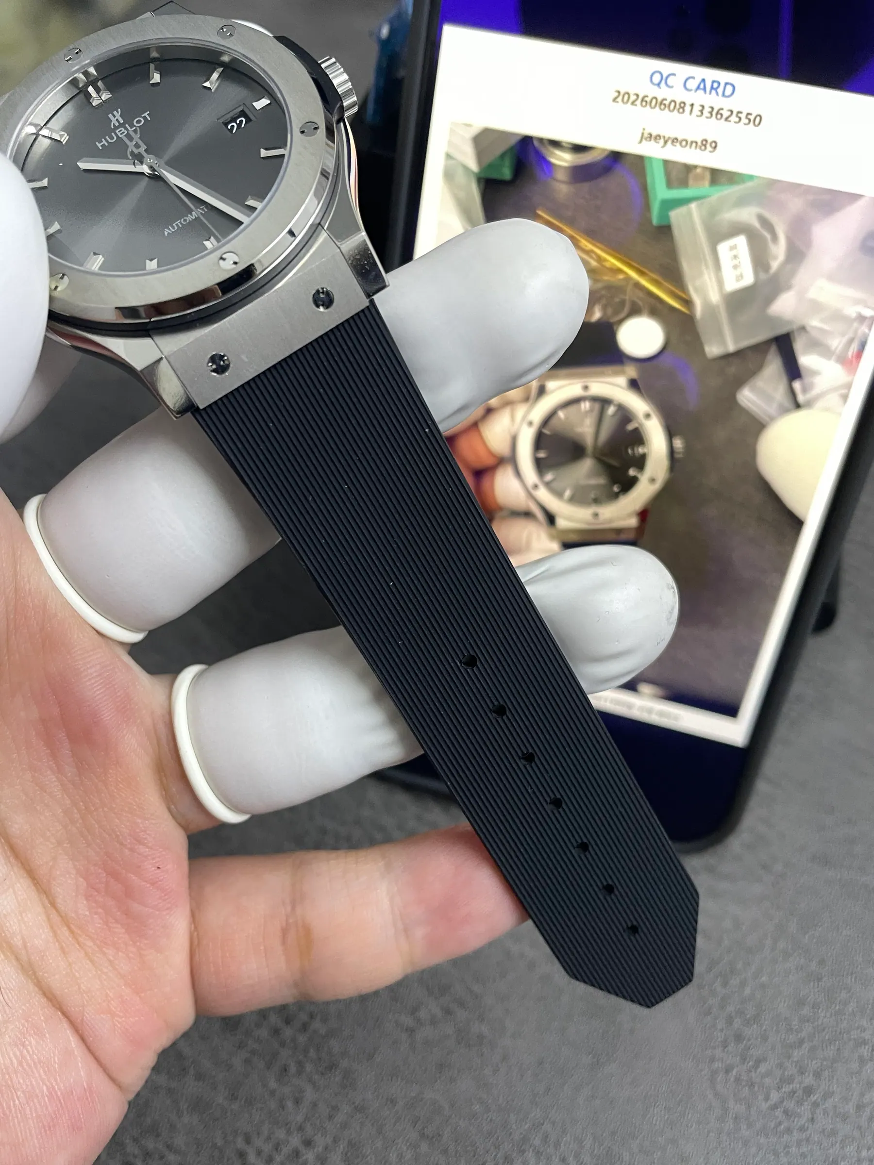 JJZ l 2892 L 42mm l Hublot Classic Fusion l 钛金属表壳