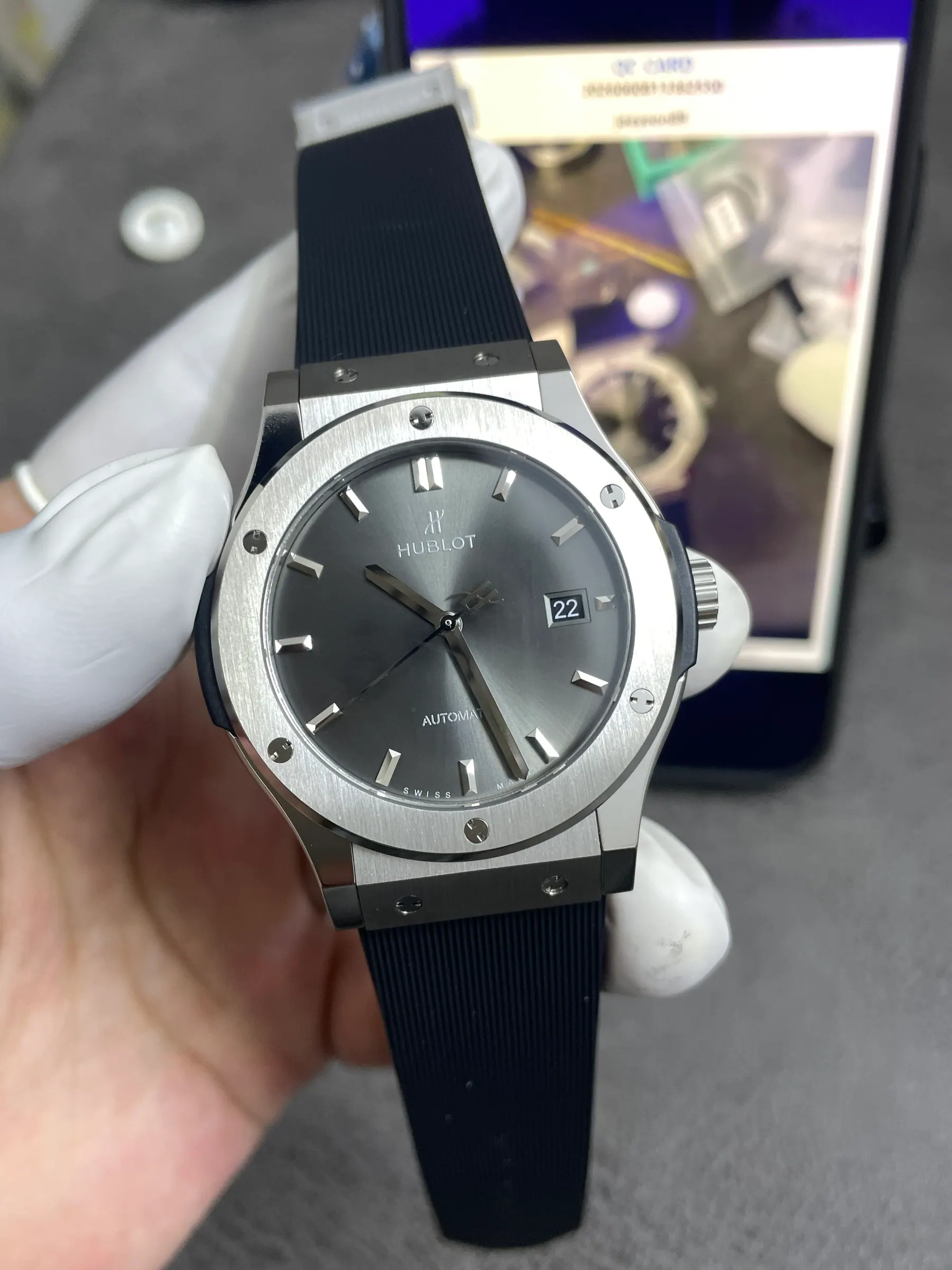 JJZ l 2892 L 42mm l Hublot Classic Fusion l 钛金属表壳