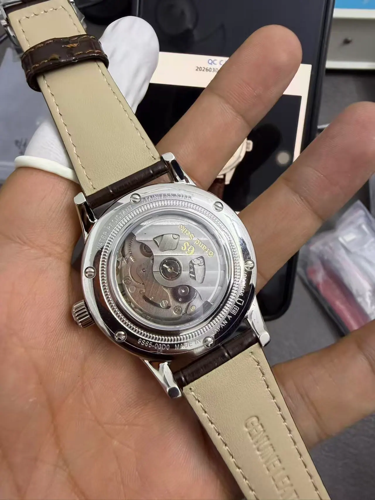 GS l NH34 机芯 l 39.5mm l GRAND SEIKO GS SBGR261