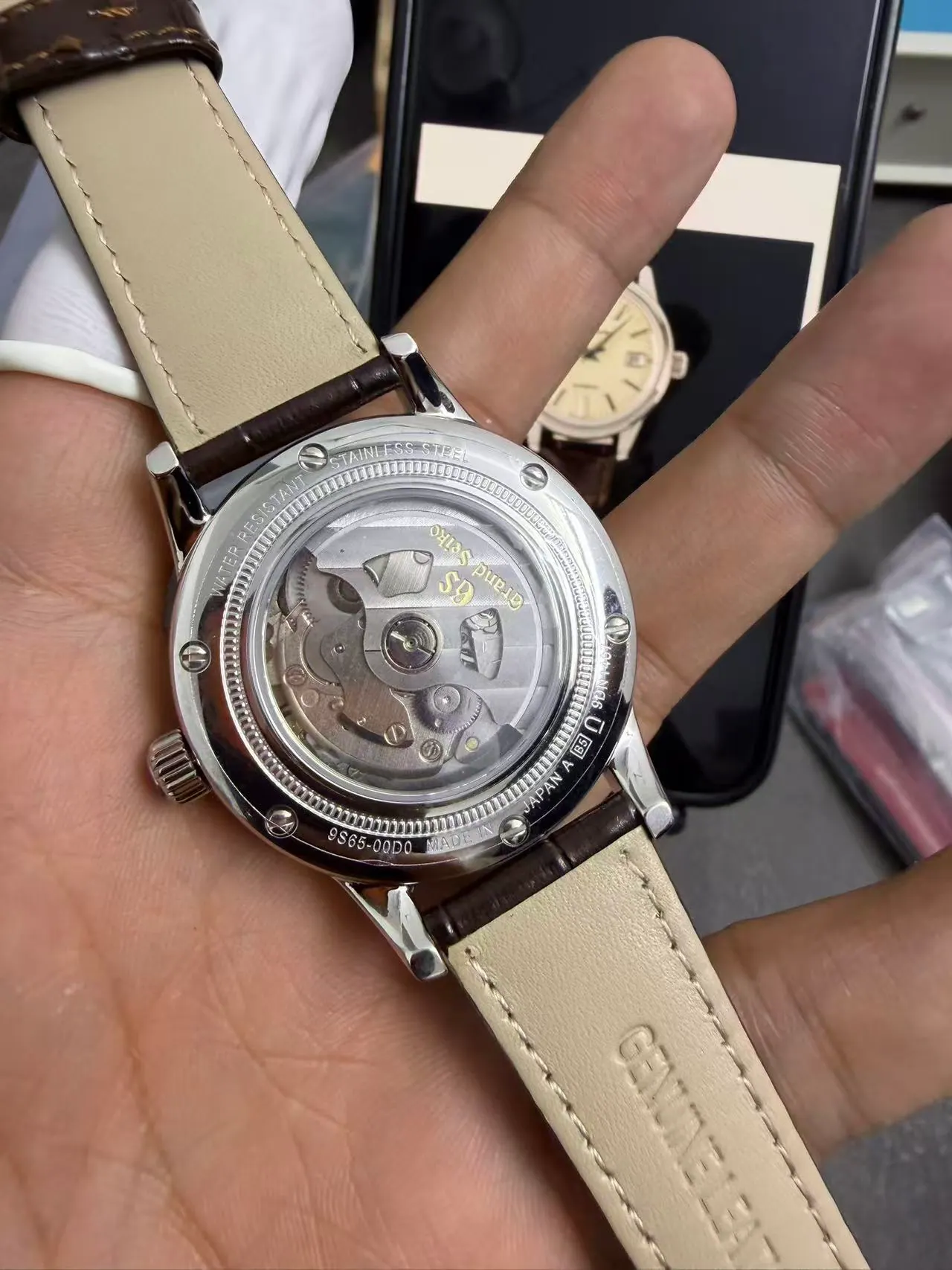 GS l NH34 机芯 l 39.5mm l GRAND SEIKO GS SBGR261