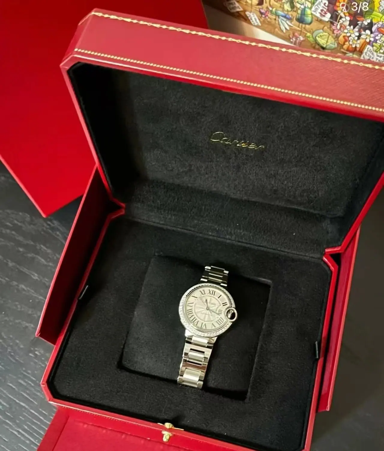 AF | 076 机芯 l 33mm l 卡地亚腕表 Ballon Bleu W4BB0023
